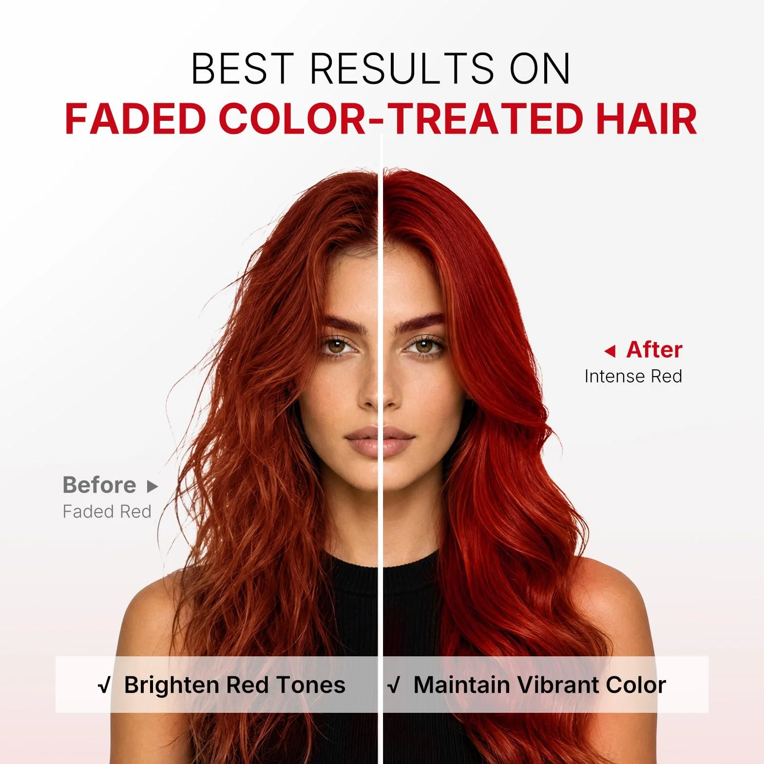 Karseell Masque Cheveux Rouges 500ml Color Depositing Mask Restaurer Tons Rouges Cheveux Colorés