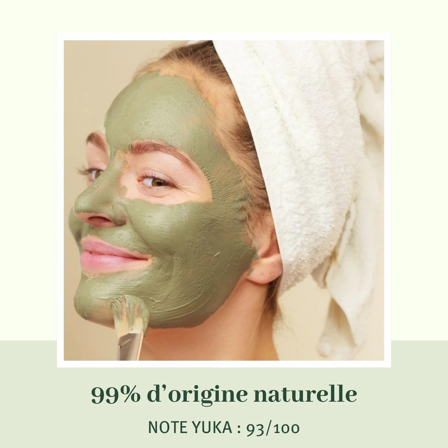 LE PETIT OLIVIER Pâte d'Argile Purifiante Argile Verte 300g Visage & Corps Peaux Mixtes a Grasses