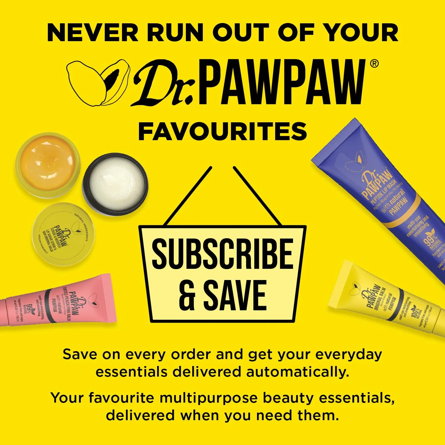 Dr. PAWPAW Scrub & Nourish, 16 g