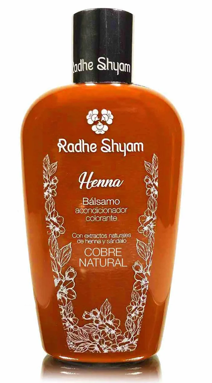 RADHESHYAM BALSAMO ACONDICIONADOR HENNA COLOR COBRE – peut être utilisé régulièrement selon les besoins individuels, produit multifonction à large champ d’application, contenance 250 ml et est conçu p