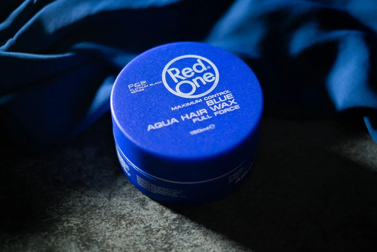 Redone Cire Aquatique Coiffante Bleu 150 ml | Forte Tenue | Gel Capillaire pour Hommes et Femmes | Parfum Bubblegum | Contrôle Maximum | Lot de 8