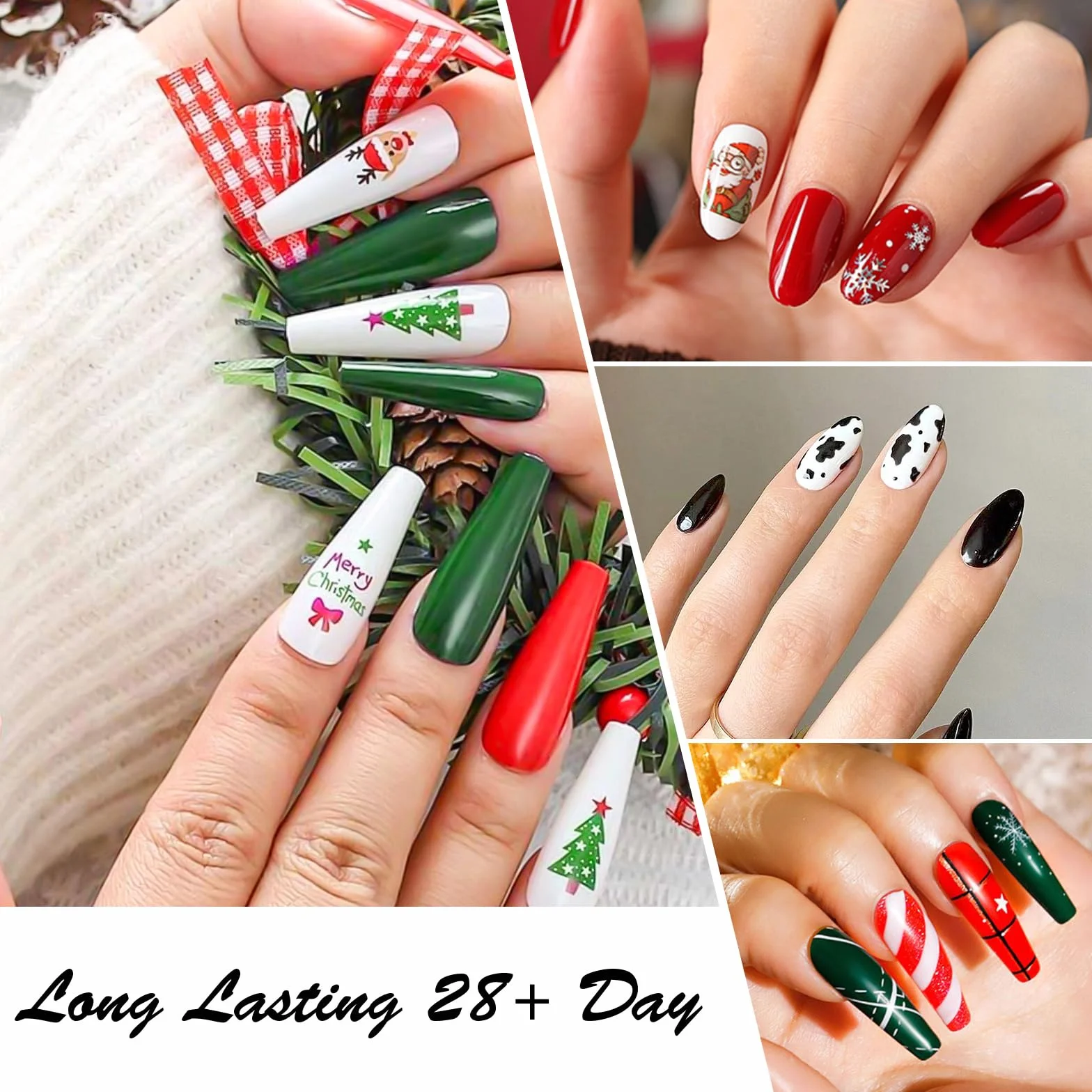 CANNI Lot Vernis Semi Permanent 24 Couleurs Gel Nail Polish avec Base et Top Coat UV