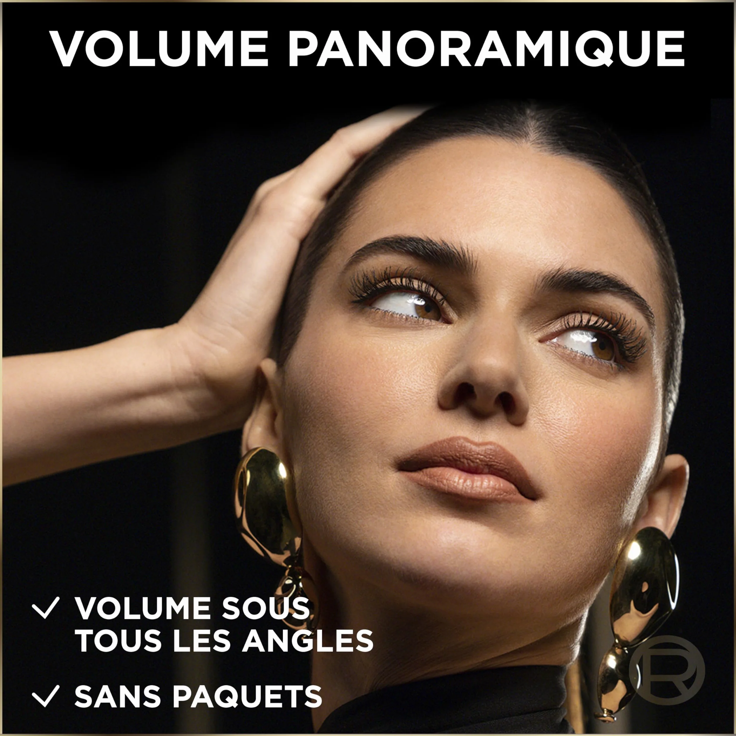 L'Oréal Paris Mascara Volume Panoramique Noir Cils Démultipliés Technologie Stretch-Flex