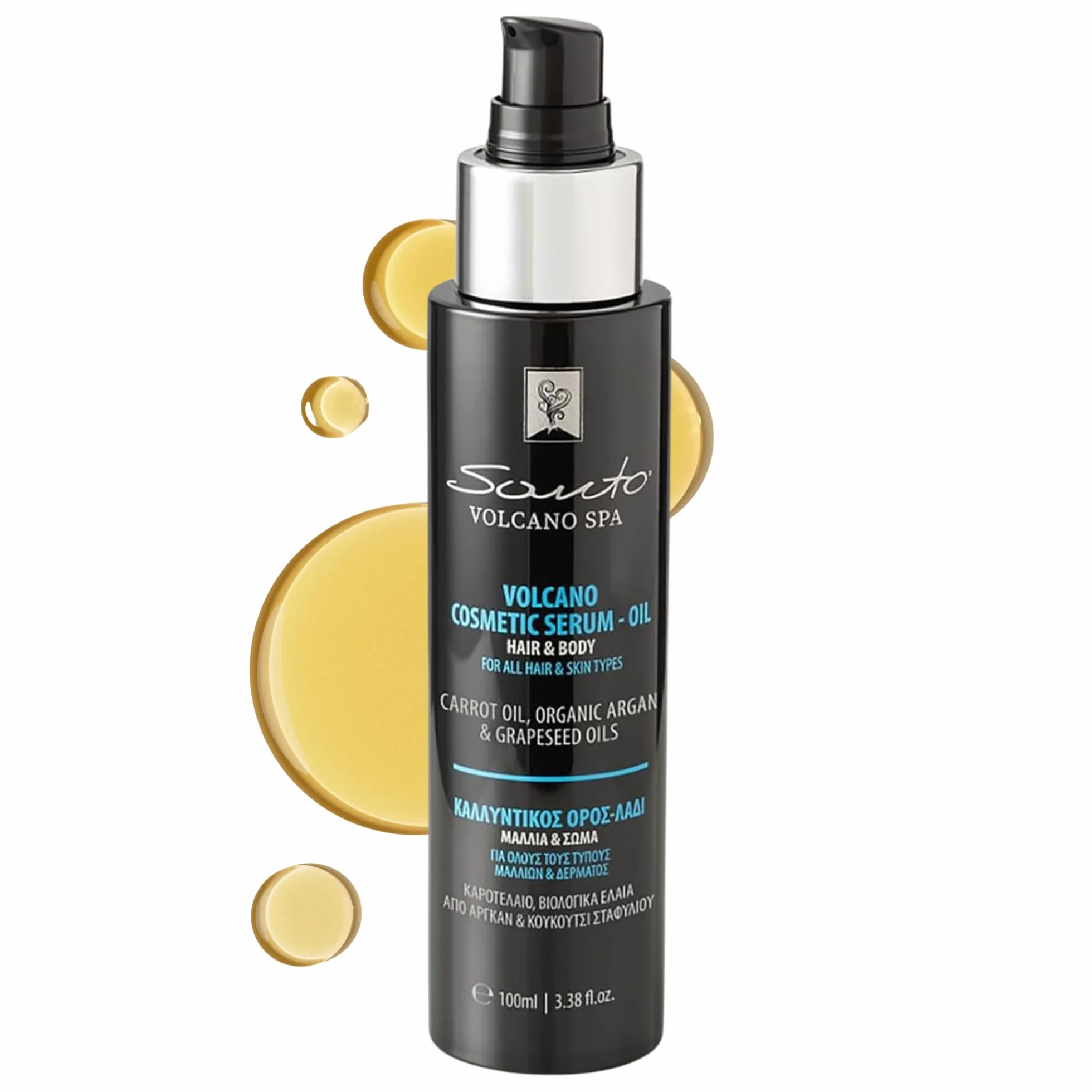 SANTO VOLCANO Huile pour le corps et les cheveux 100 ml