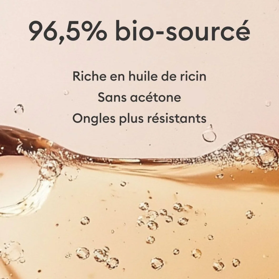 Manucurist Dissolvant Doux Green Flash & Green, Bio-Sourcé, Huile de Ricin, sans Acetone, 100 ml