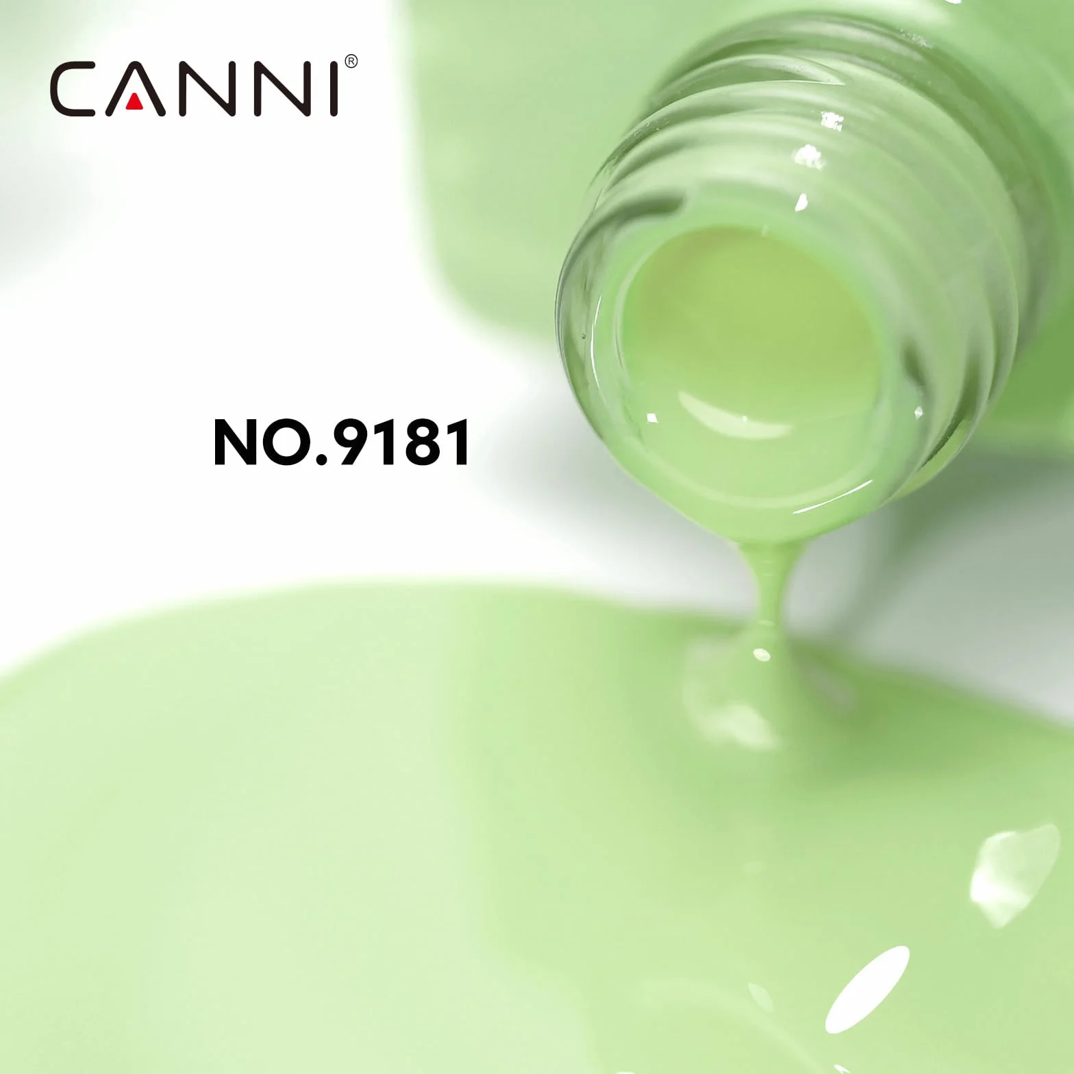 CANNI UV Gel Nail Polish Mint Green Soak Off Vernis Semi Permanent Manucure