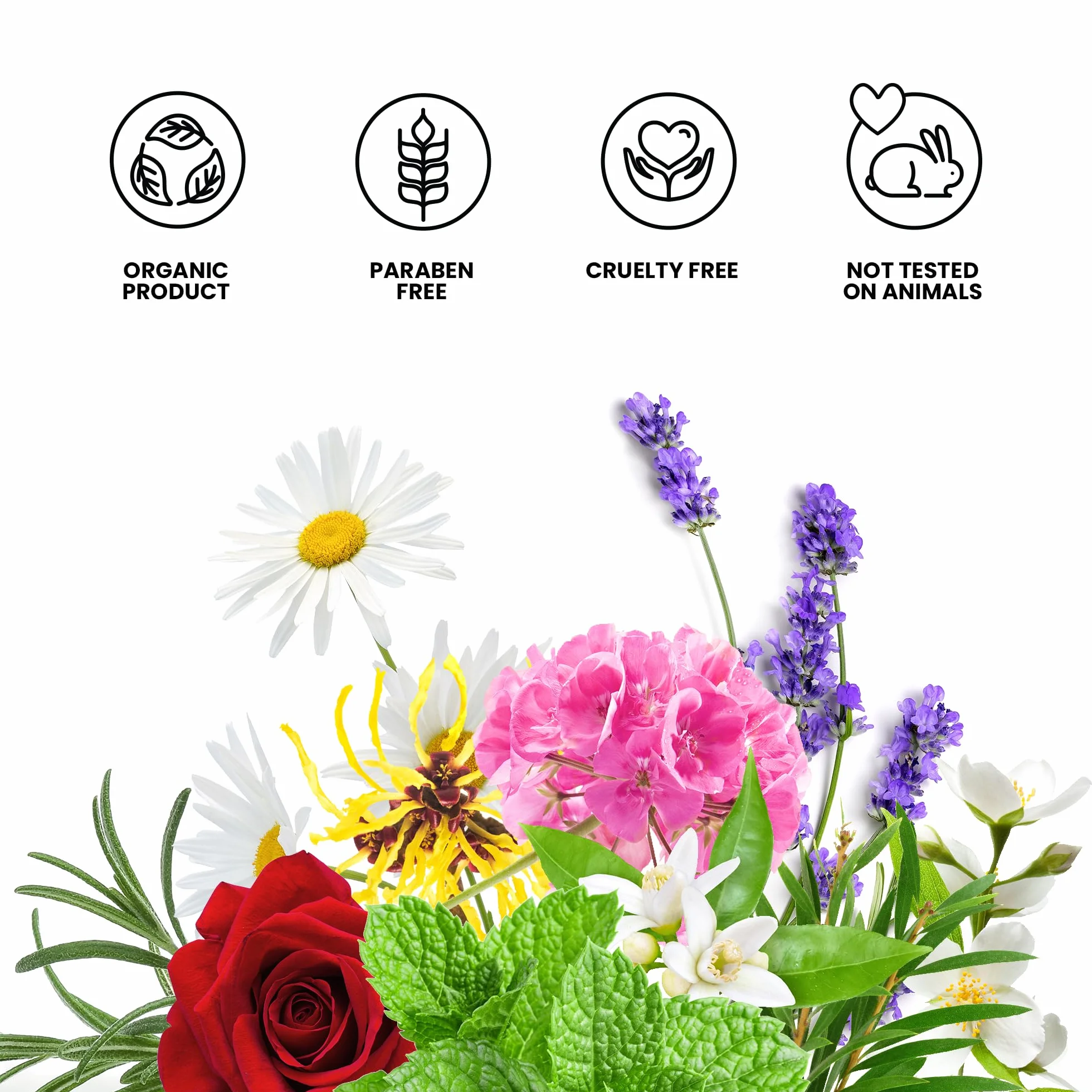 Hydrolat de Romarin, Équilibre Sébum, Stimule Croissance Cheveux, Antichute Capillaire, Spray Purifiant Visage, Anti Acne et Peau Grasse, 500 ml