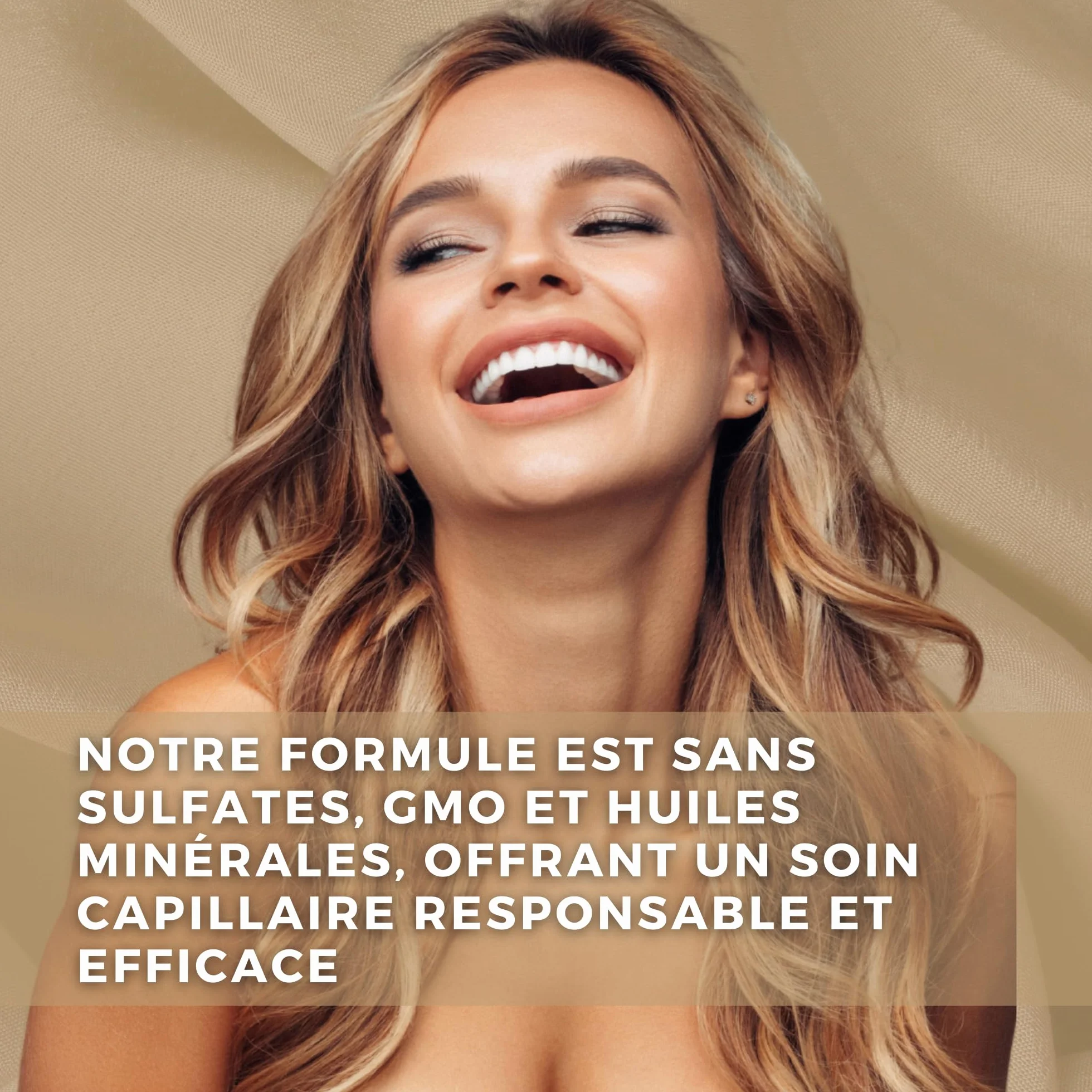 Kerargan Masque Capillaire Anti-Chute à l'Huile de Ricin Soin Intensif Cheveux Secs Cassants 500ml