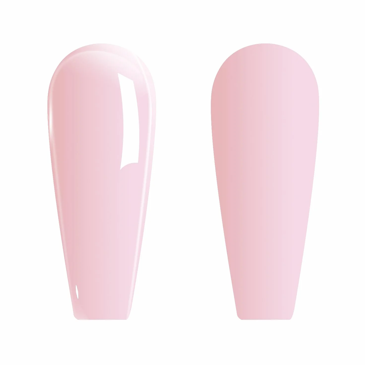 Vishine Vernis Gel Semi-Permanent Transparent Milky Pink Rose Clair 16ml