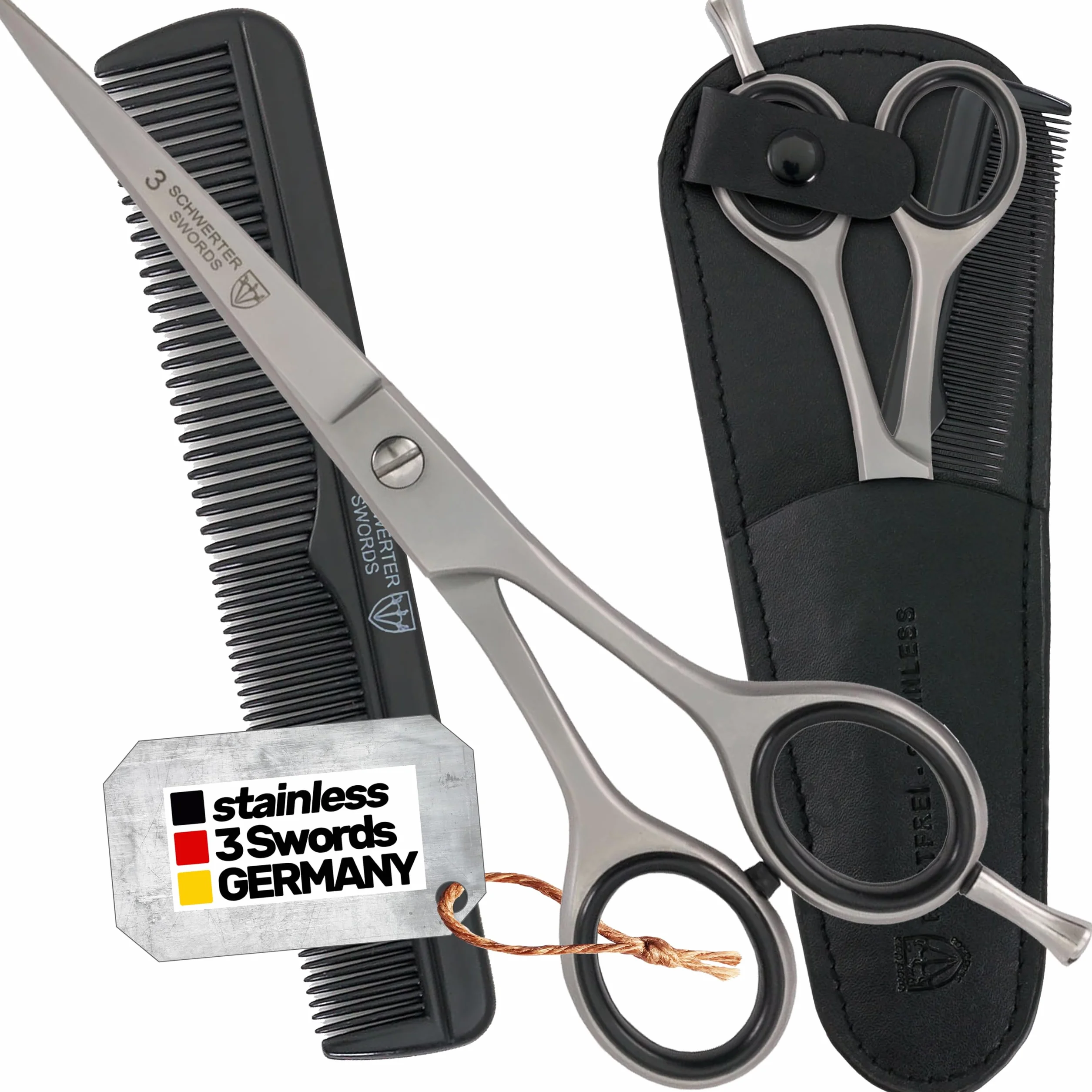 Ciseaux de coiffure professionnel inoxydable 3 Swords Germany