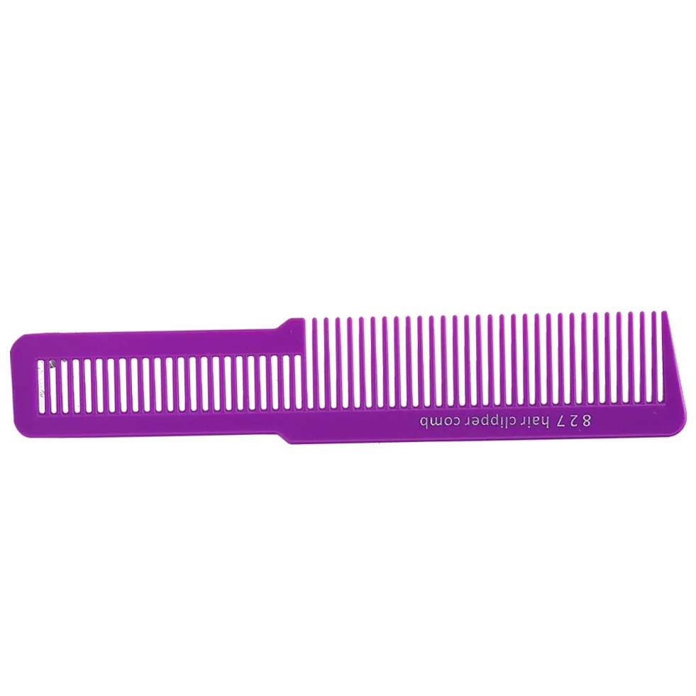 Aramox Peigne de Coupe Professionnel pour Tondeuse à Cheveux, Plastique Carbone, Antidérapant, Violet
