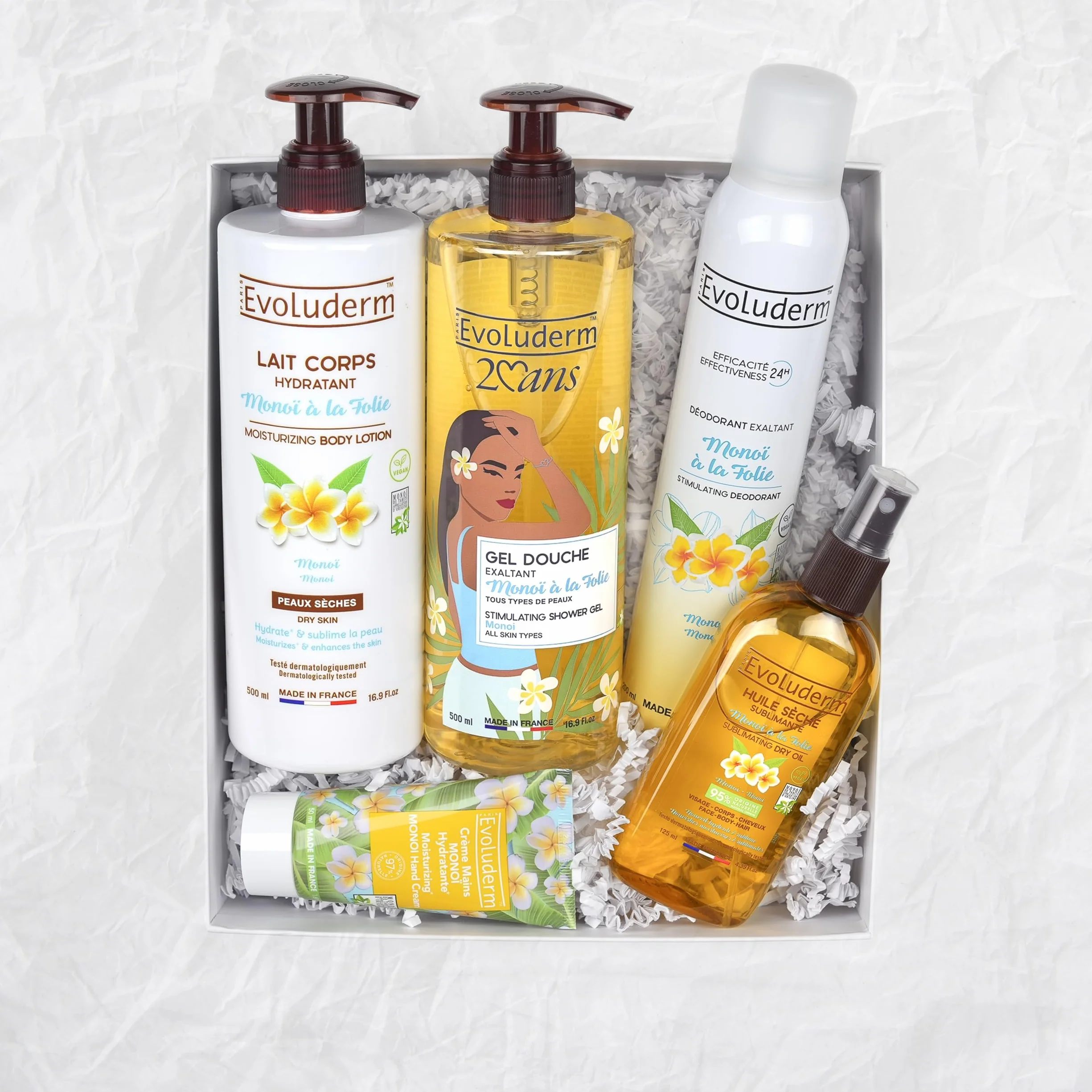 Coffret Cadeau Femme Corps au Monoï de Tahiti 5 produits Box L Magic Forest