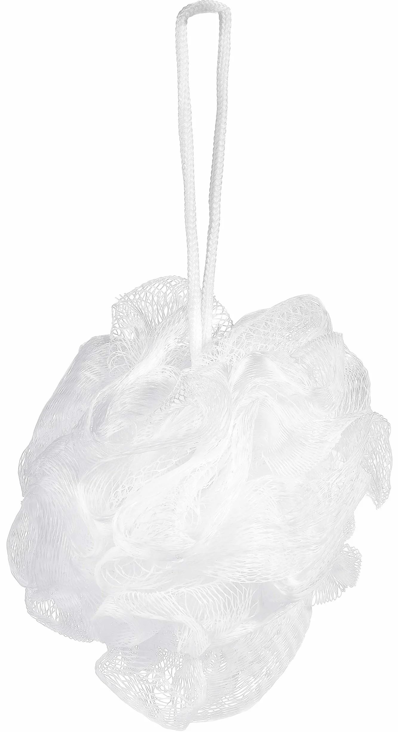 BRUBAKER Cosmetics Éponge exfoliante Fleur de bain & douche Lot de 5 Nylon Noir et Blanc
