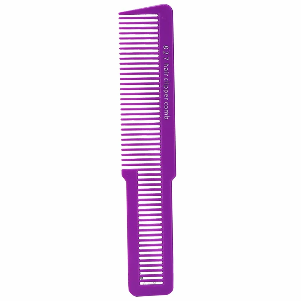 Aramox Peigne de Coupe Professionnel pour Tondeuse à Cheveux, Plastique Carbone, Antidérapant, Violet