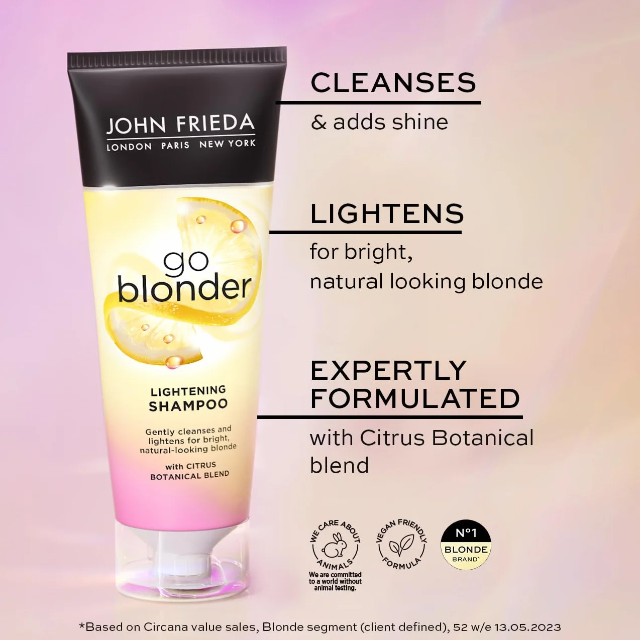 JOHN FRIEDA Go Blonder Soin Démêlant Éclaircissant 75ml