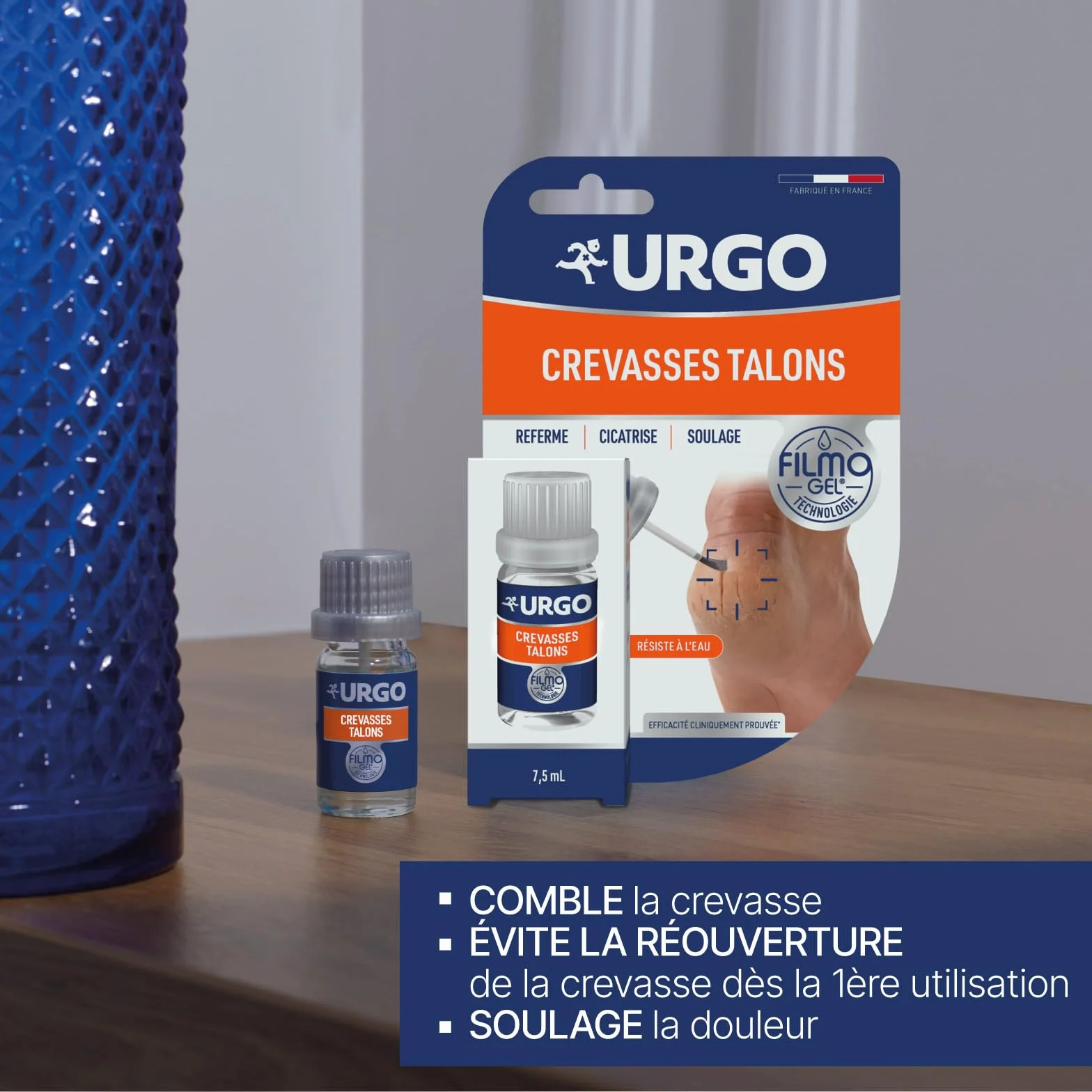 Urgo filmogel crevasses talon fendillés 7,5ml