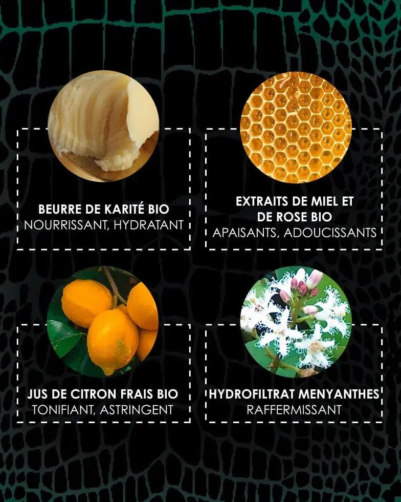 Garancia Crème corps 3 en 1 400 ml Formule ENSORCELANTE ANTI-PEAU DE CROCO Parfum
