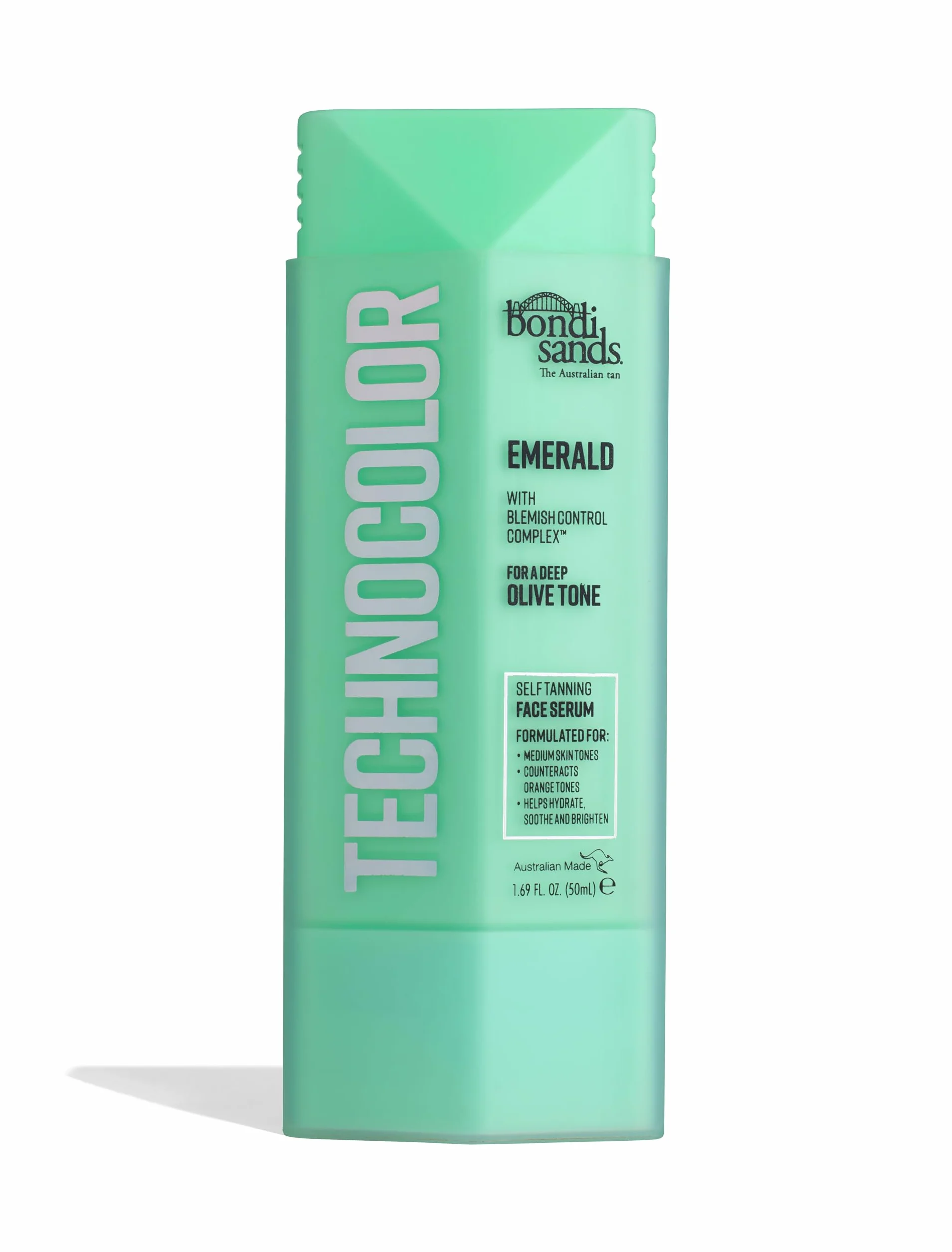 BS Technocolor Sérum auto-bronzant pour le visage Émeraude 50 ml