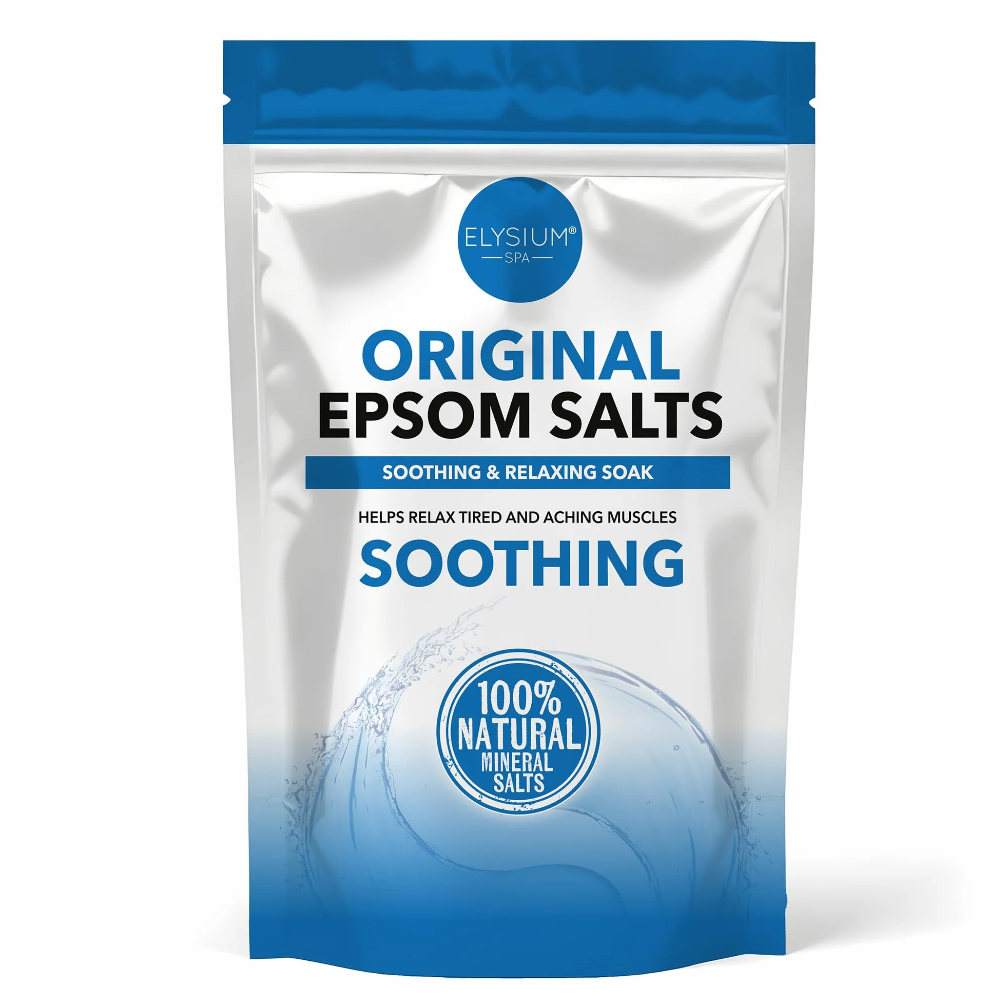 Elysium Spa Sels d'Epsom naturels originaux 1 kg