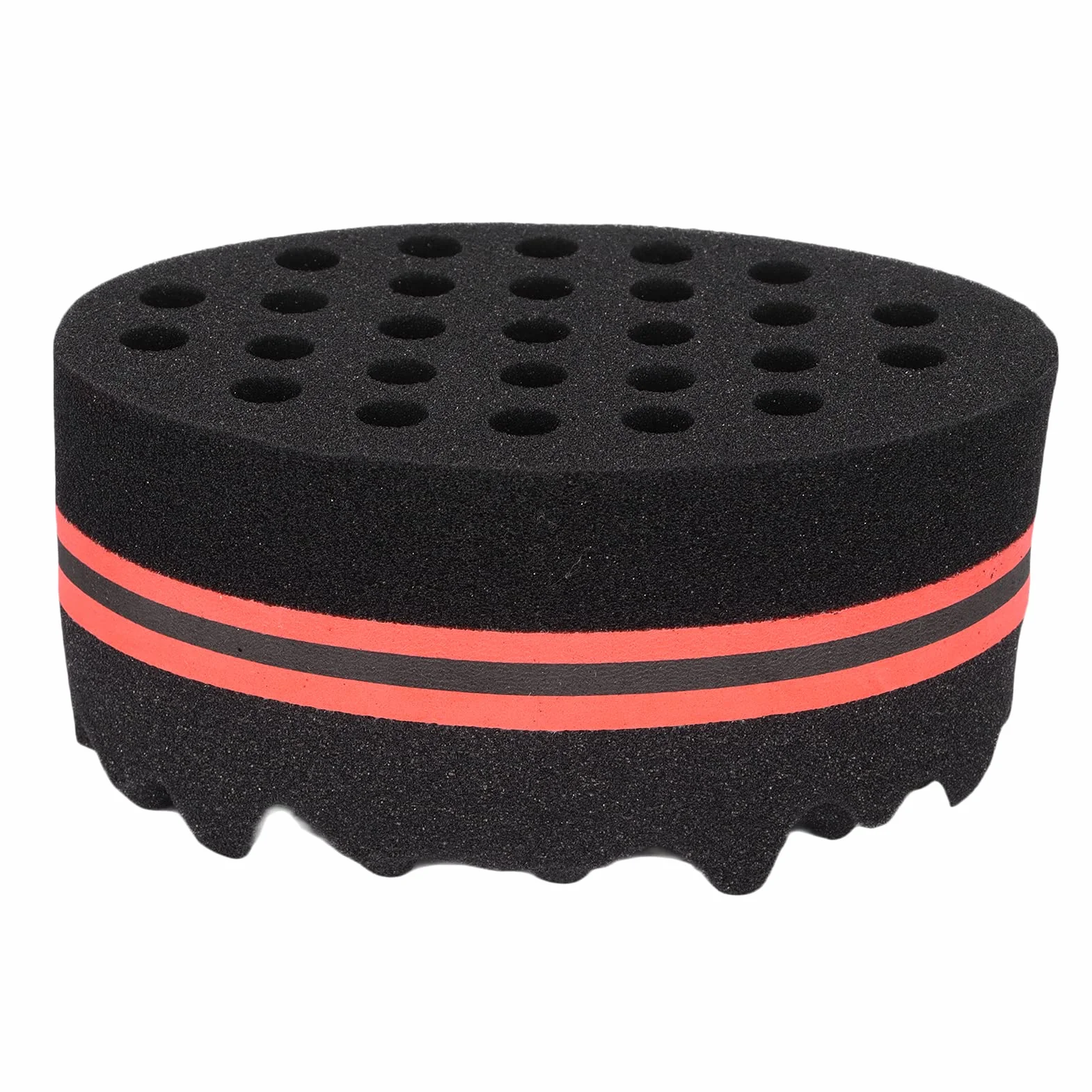 Sorandy Brosse éponge à Cheveux Gros Trous Torsadé Hommes Femmes Cheveux Courts Bouclés Peigne Afro Mousse Portable Voyages