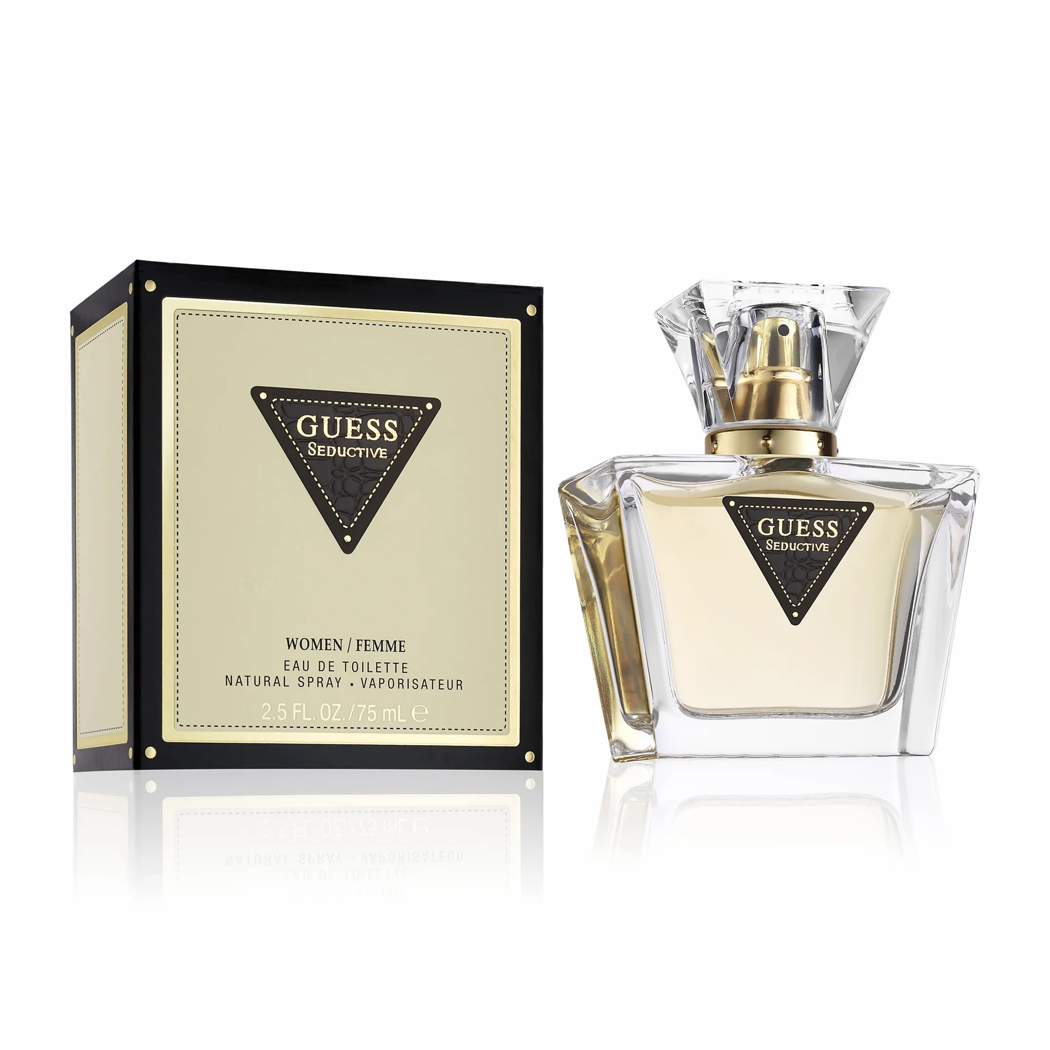 GUESS Seductive, Eau de Toilette pour Femme, Parfum Fruité Floral, 75 ml