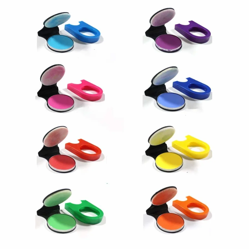 Craie pour Cheveux 8 Couleurs, Coloration Temporaire Cheveux pour Hommes et Femmes, Anniversaire, Fête, Cosplay, Halloween