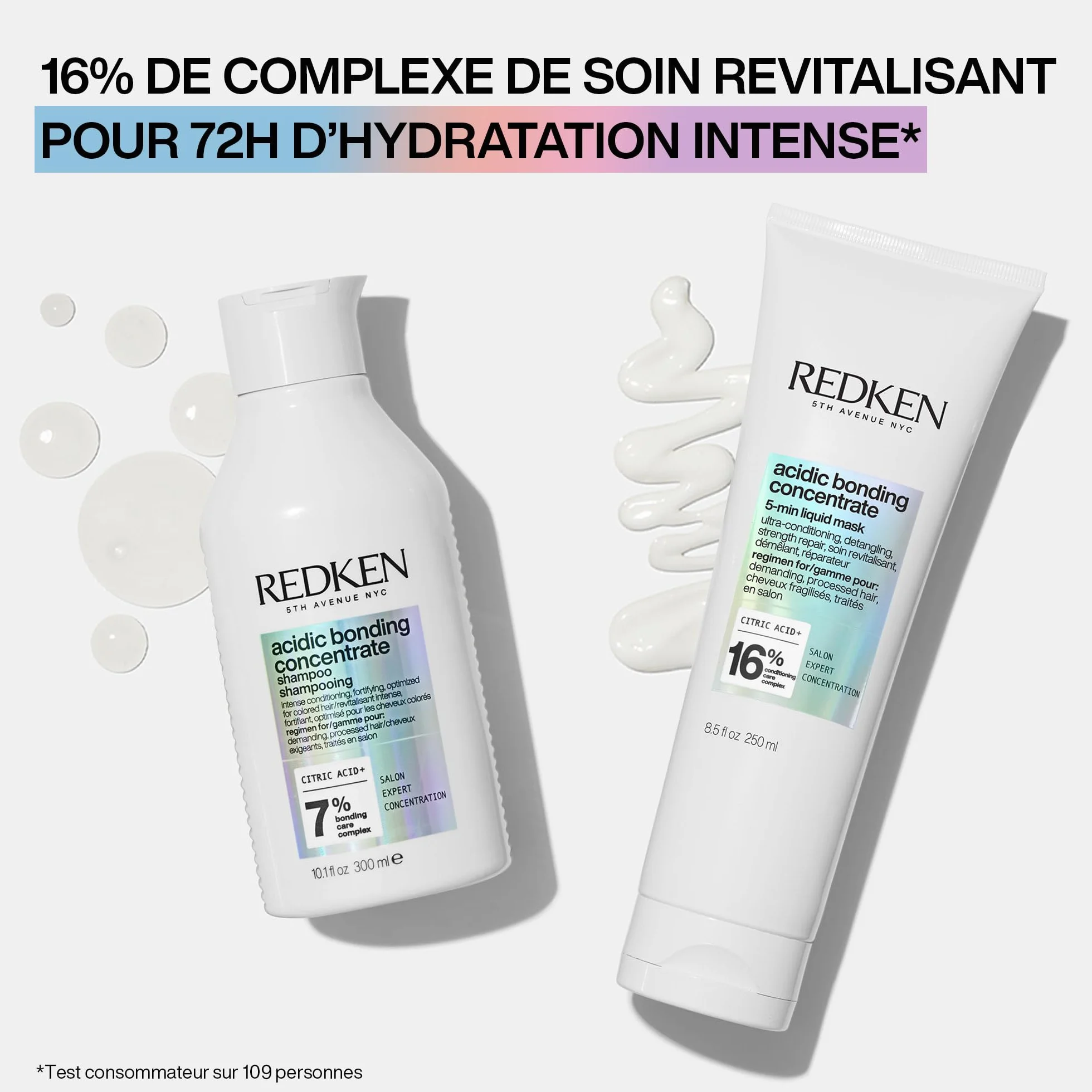 Redken Masque Réparateur Démêlant 5 min Acidic Bonding Concentrate 250 ml