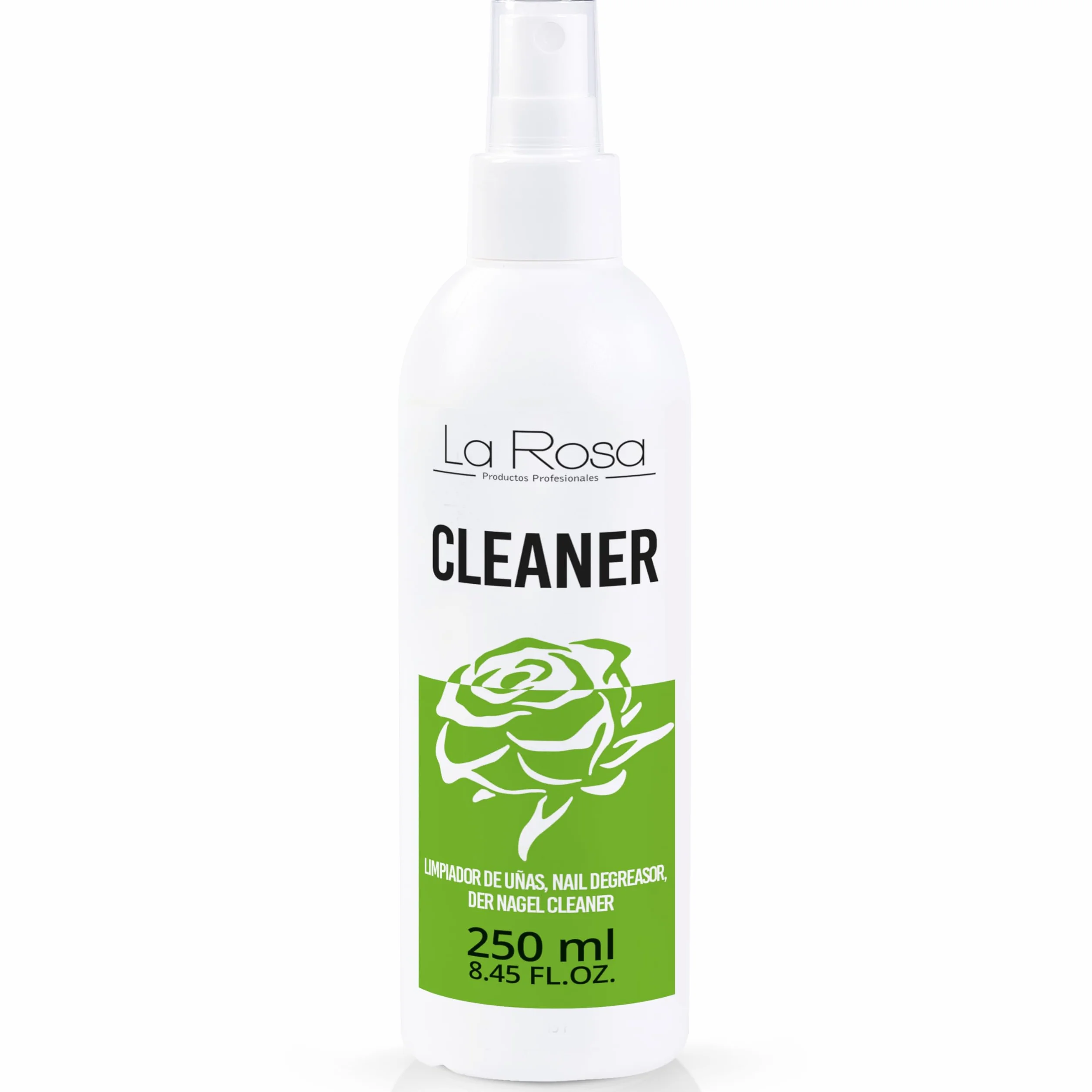 LaRosa Nail Cleaner dégraissant spray 250 ml pour vernis gel manucure UV LED