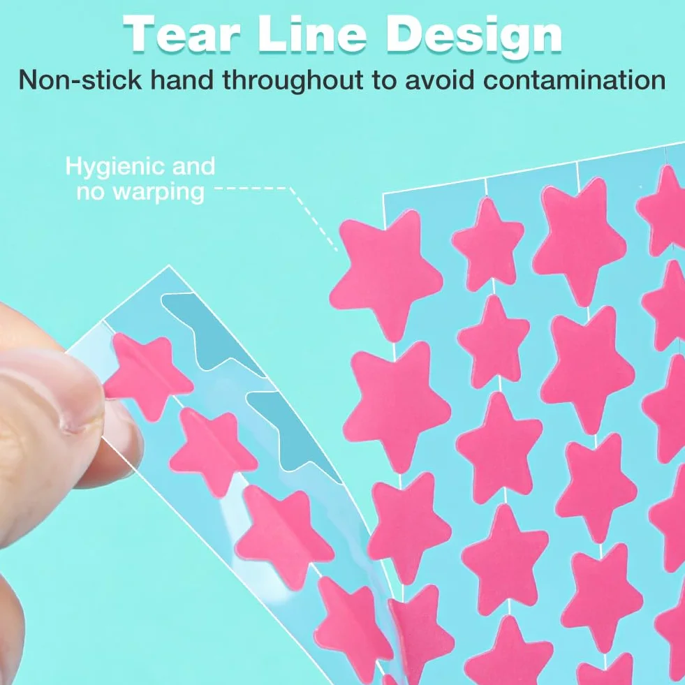 Pimple Patches 400 pièces, Patch Bouton Huile Tea Tree Acide Salicylique Hydrocolloïde Acné Visage