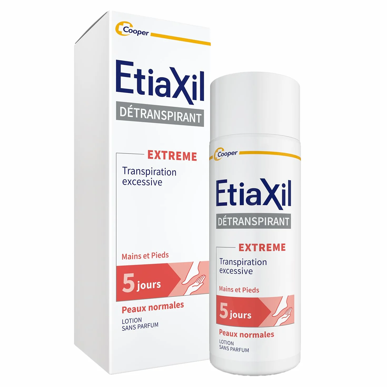 Etiaxil détranspirant pieds peaux normales 100 ml