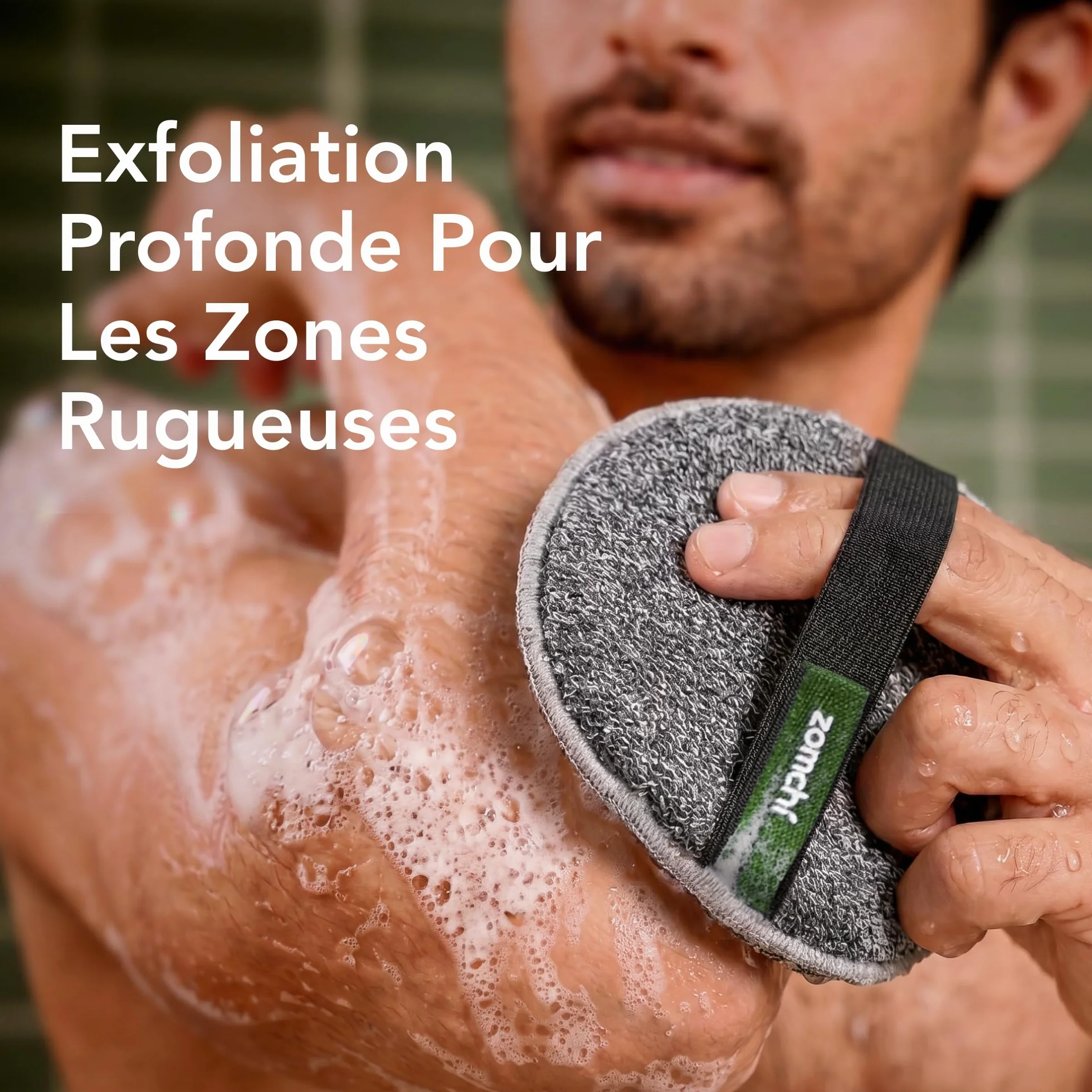 Éponge Exfoliante Corps Double Texture Lot de 2 ZOMCHI