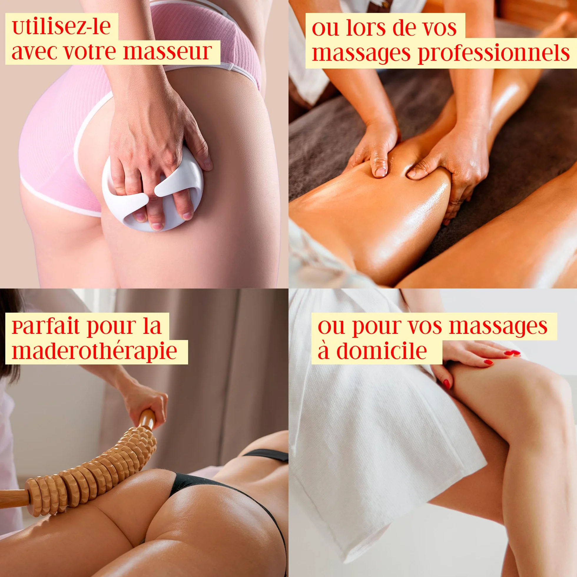 Huile Anti-Cellulite Puissante 500ml Amaigrissante Raffermissante Prévention Vergetures 100% Naturelle