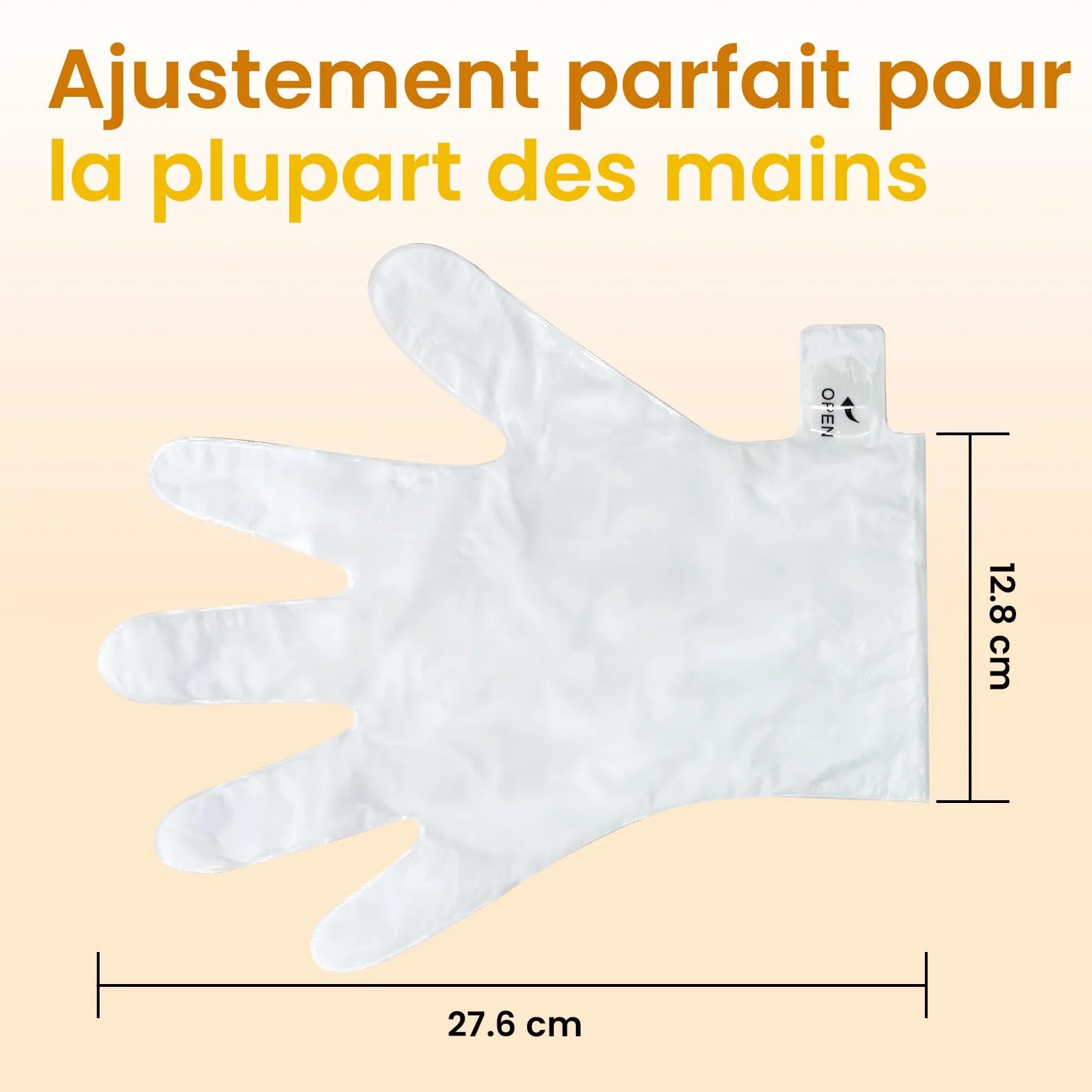 Gant Hydratant Main Beurre de Karité Huile de Jojoba Vitamine E Masque Nourrissant 6 Paires PAC2