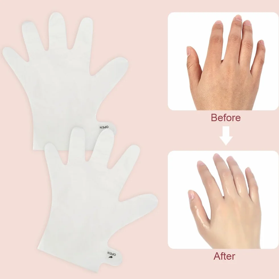 Masque de Main Hydratant 6 Paires Gants Soin Mains Hydratants Exfoliants Nourrissants