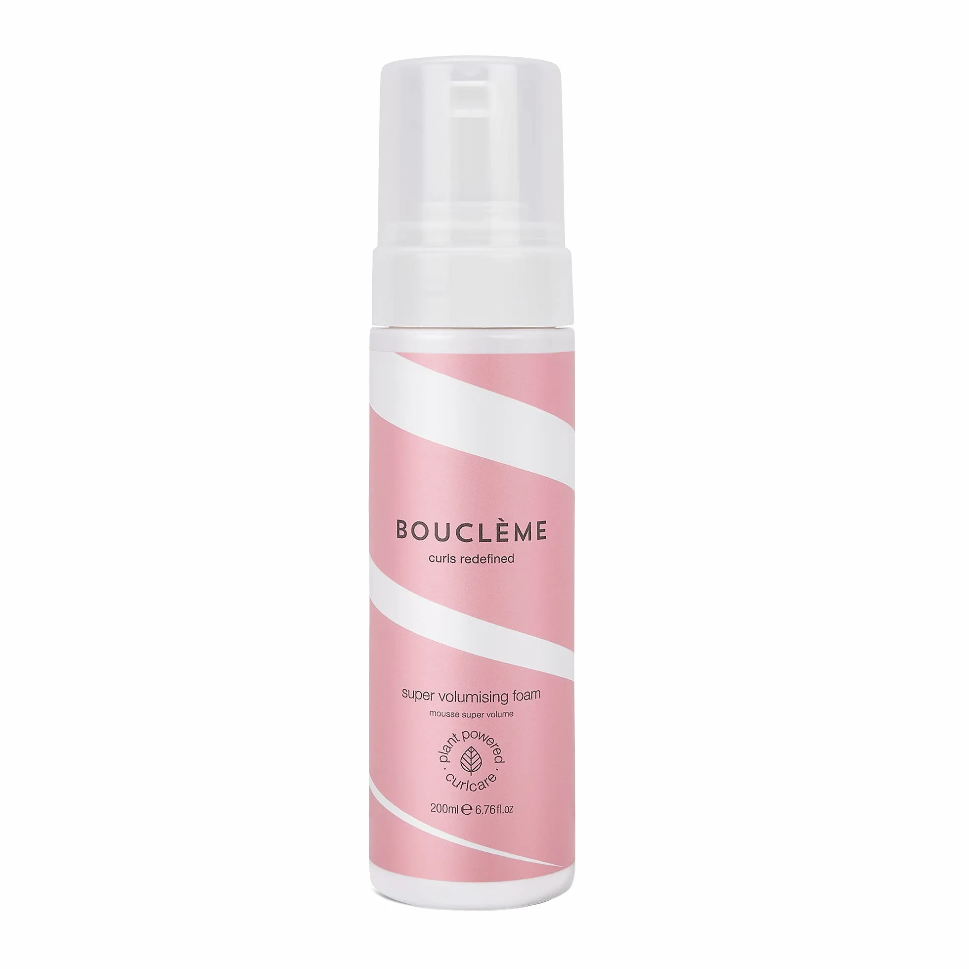 Bouclème - Mousse super volumisante - Mousse coiffante pour cheveux bouclés - 98% d'ingrédients d'origine naturelle et végétalienne - 200ml