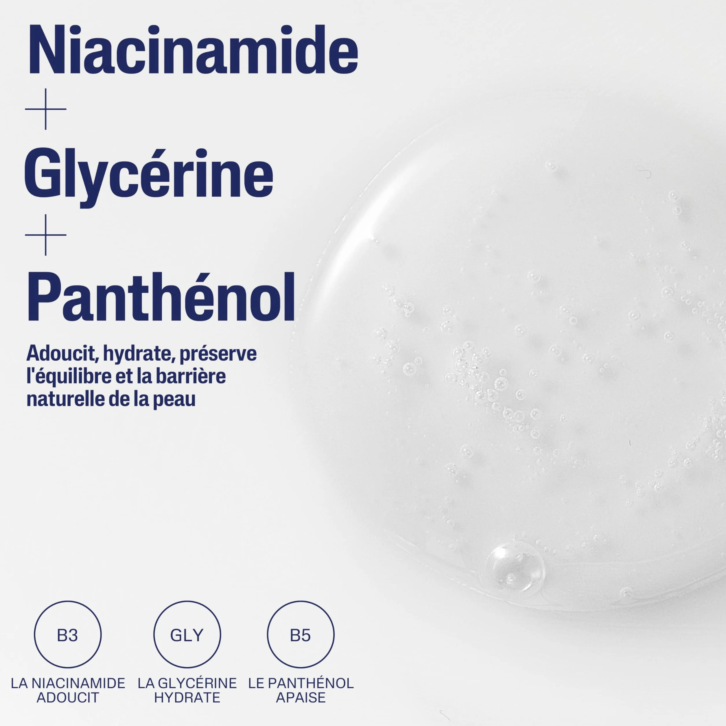 Cetaphil Gel Nettoyant Visage 237ml pour Peaux Sensibles Mixtes à Grasses à la Niacinamide Panthénol et Glycérine