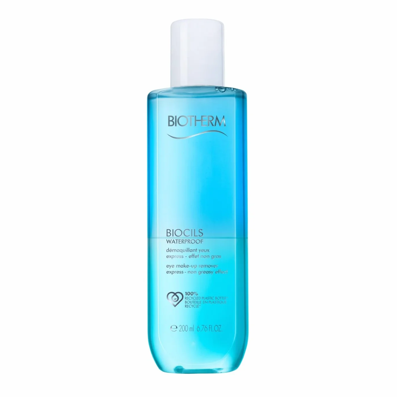 Biotherm, Biocils Démaquillant Express Biphasé , Waterproof, Convient aux Yeux Sensibles, 100ml