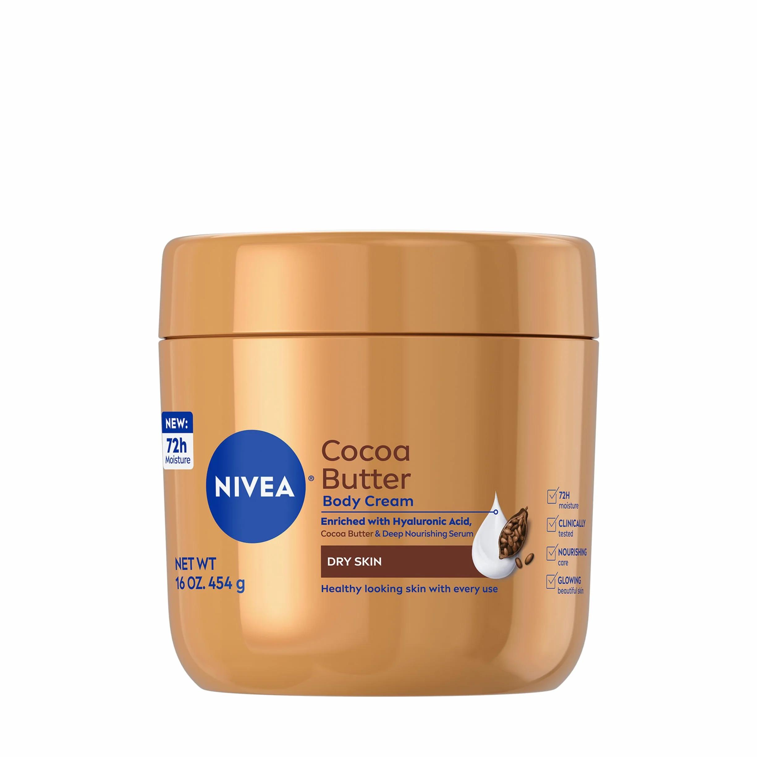 Nivea Crème corporelle au beurre de cacao, 450 ml