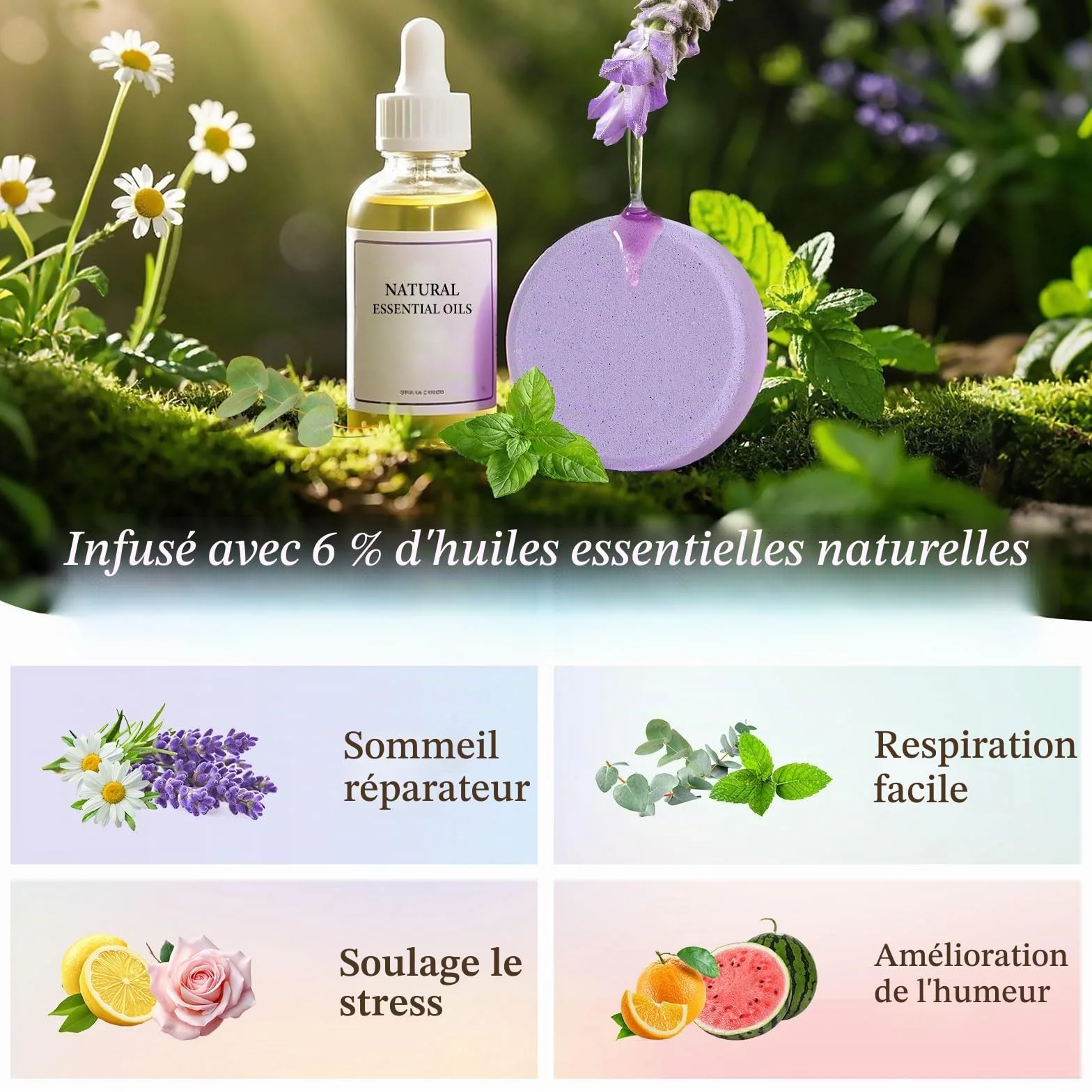 Douche à vapeur Aromathérapie Cadeaux pour Femmes Maman Home SPA Self Care Huiles Essentielles Bombes de Bain