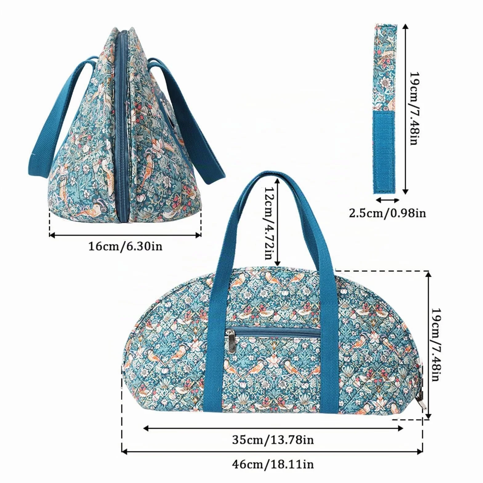 Organiseur de fer de voyage, petit étui de rangement pour cuiseur vapeur portable, fer à repasser de voyage, sac fourre-tout pour fer à repasser, fer à main