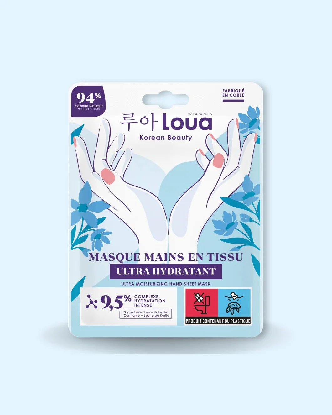 LOUA Masque Mains Ultra Hydratant K Beauty Beauté Coréenne Mains Douces
