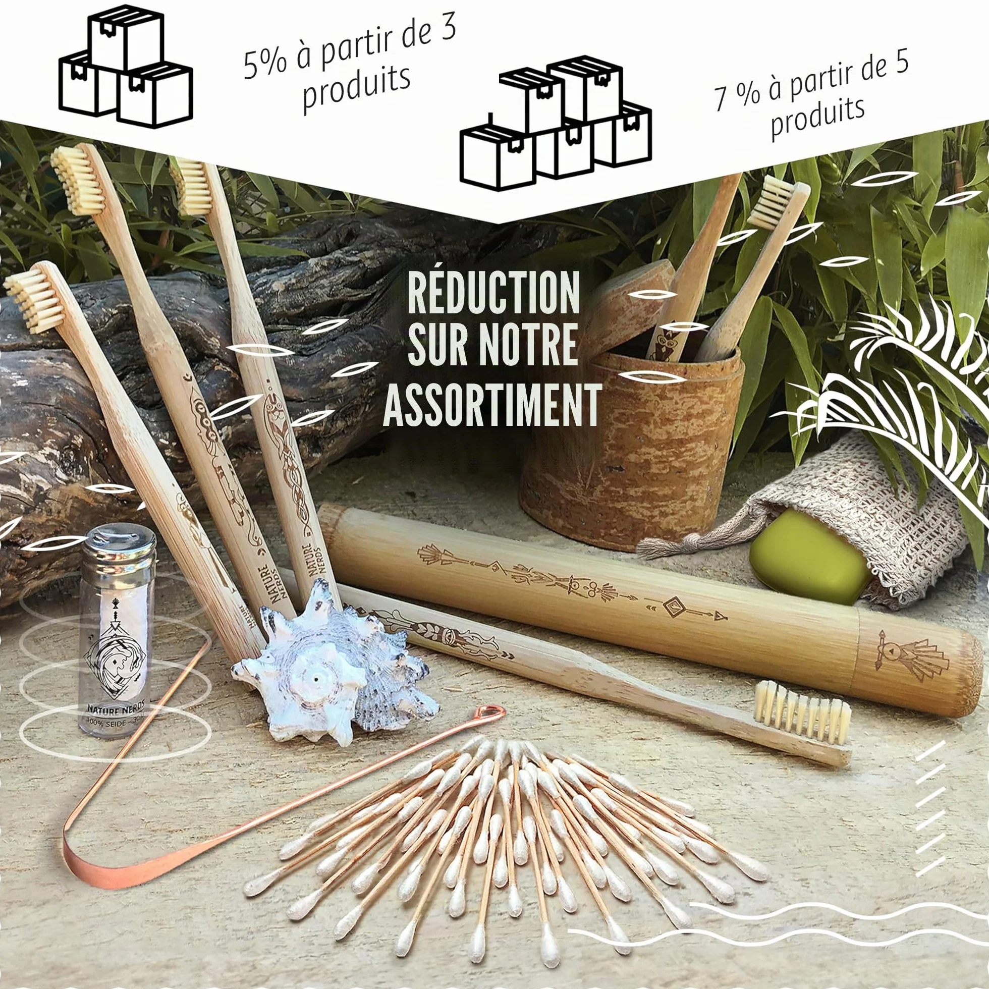 Cure-langues en cuivre 3 pièces Jihwa Prakshalana rituel ayurvédique hygiène buccale sans plastique