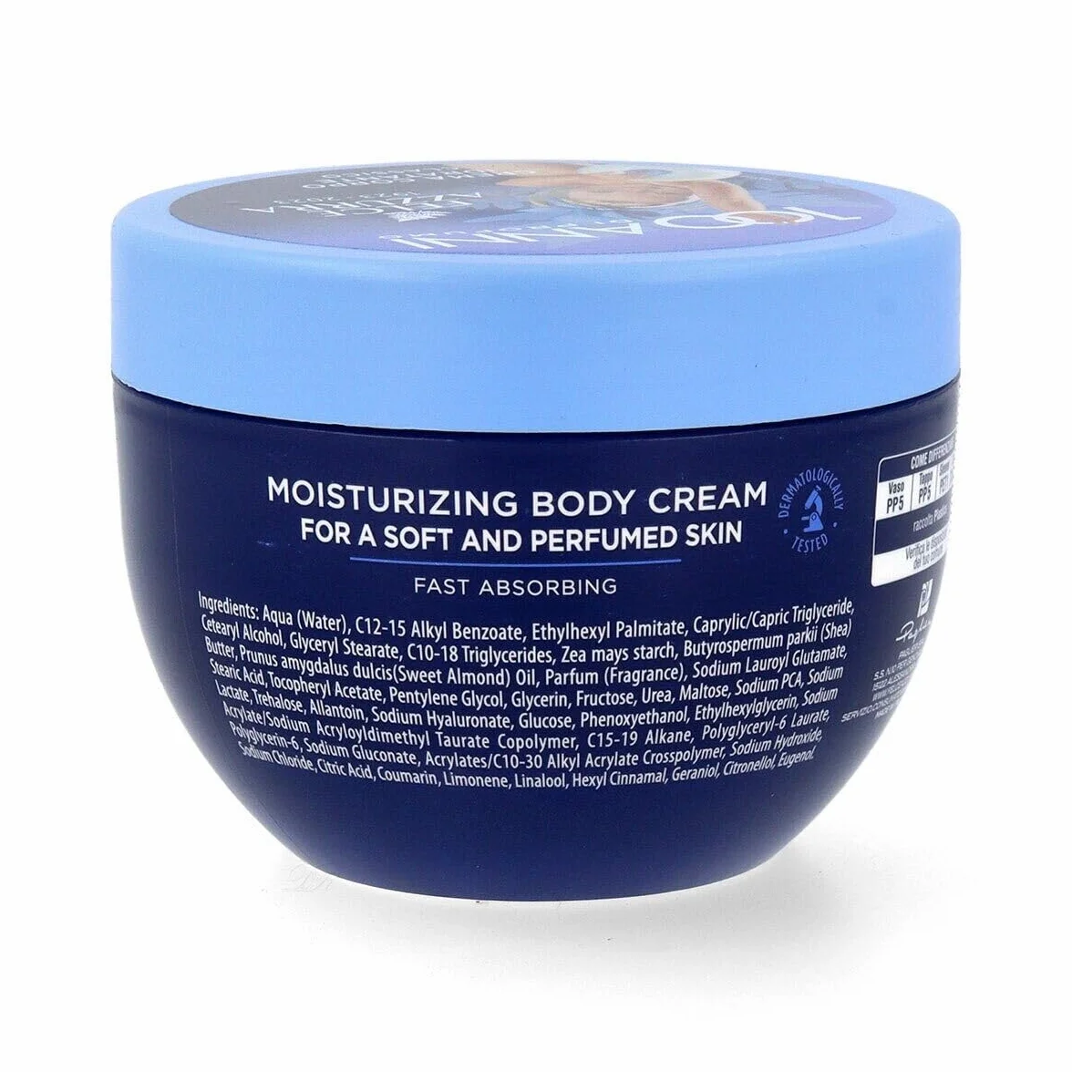 Felce Azzurra Crème Hydratante Corps 250ml + Talc 100g Pack de 3