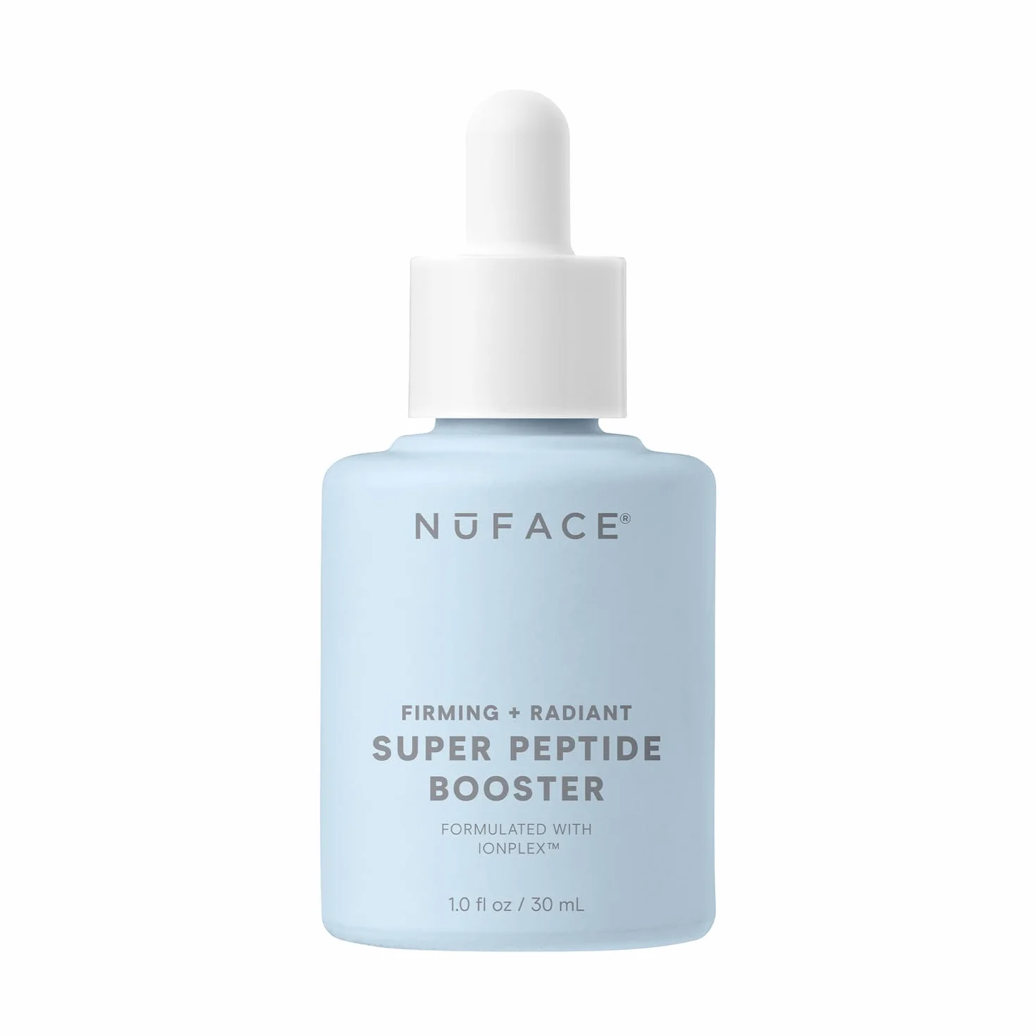 NuFACE Super Peptide Booster Sérum pour le visage - Sérum peptide contre les ridules et les rides avec IonPlex - Optimise les traitements à micro-courants avec le NuFACE Microcurrent Device (30 ml)