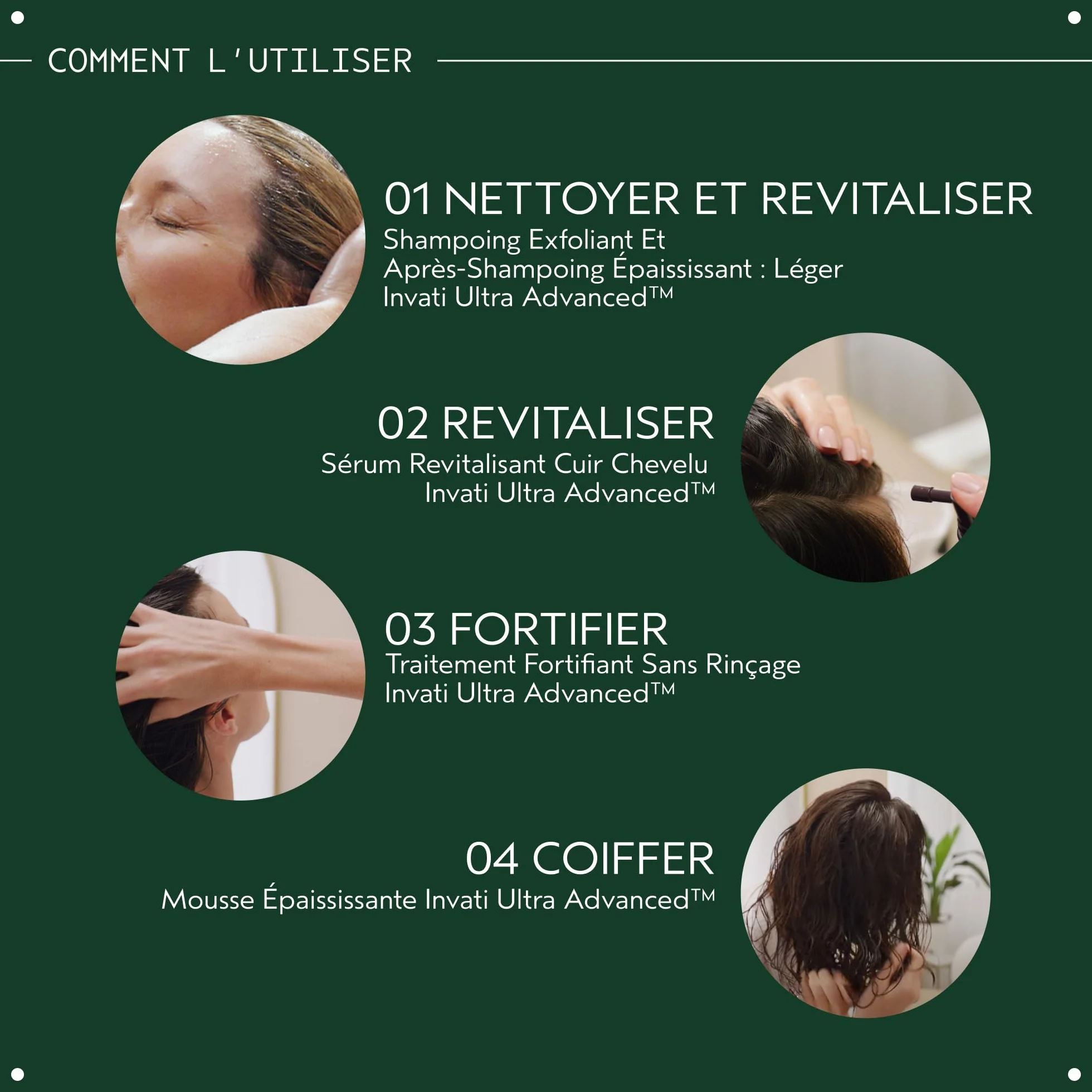 Aveda Invati Ultra Advanced Routine: Shampooing Exfoliant (200ml) + Après-Shampoing Épaississant (200ml) - Cheveux Normaux À Épais - Cuir chevelu normal à gras