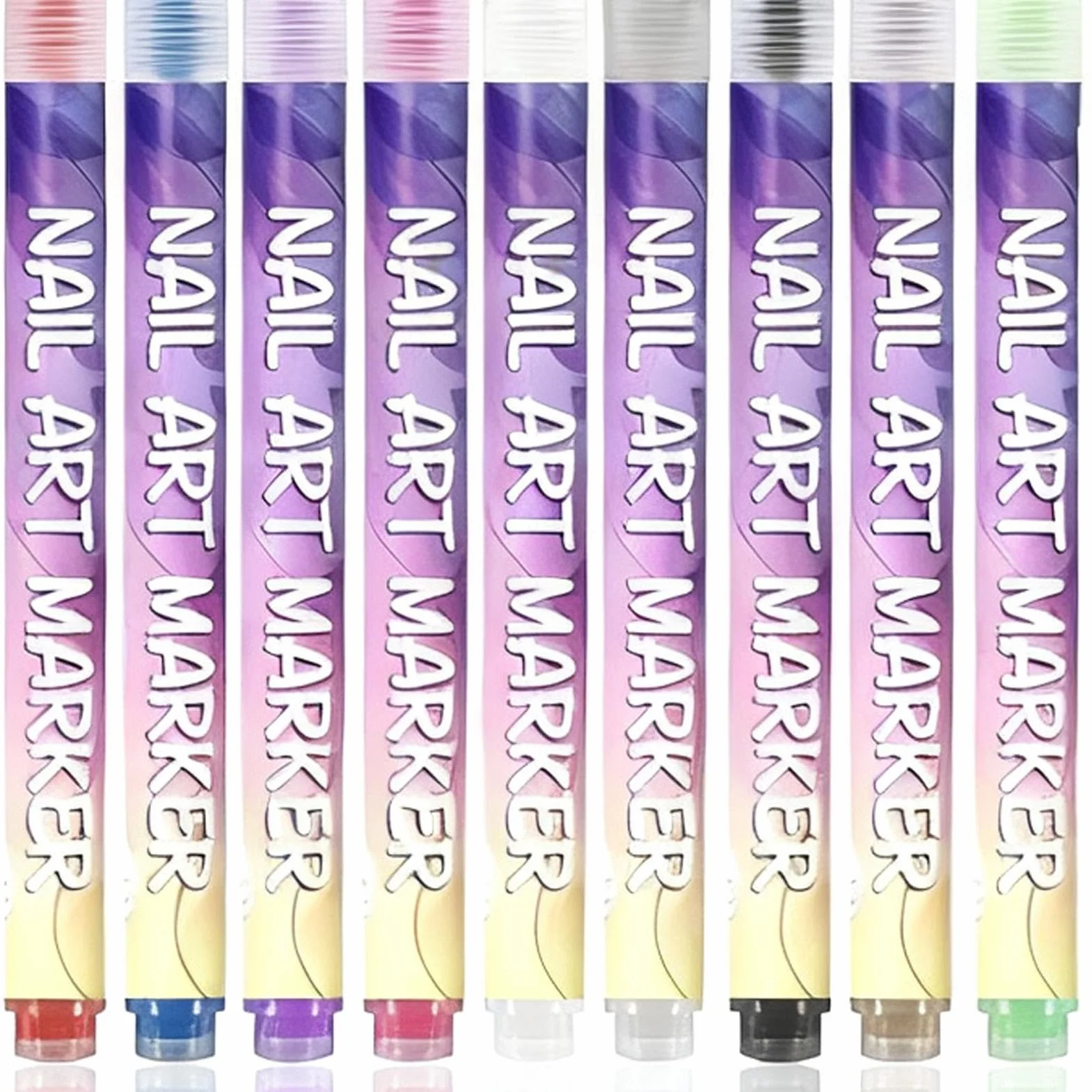 Vernis À Ongles Stylo Marker Pointe Feutre DIY Manucure Décoration Dotting Pen Outils Pour Salon