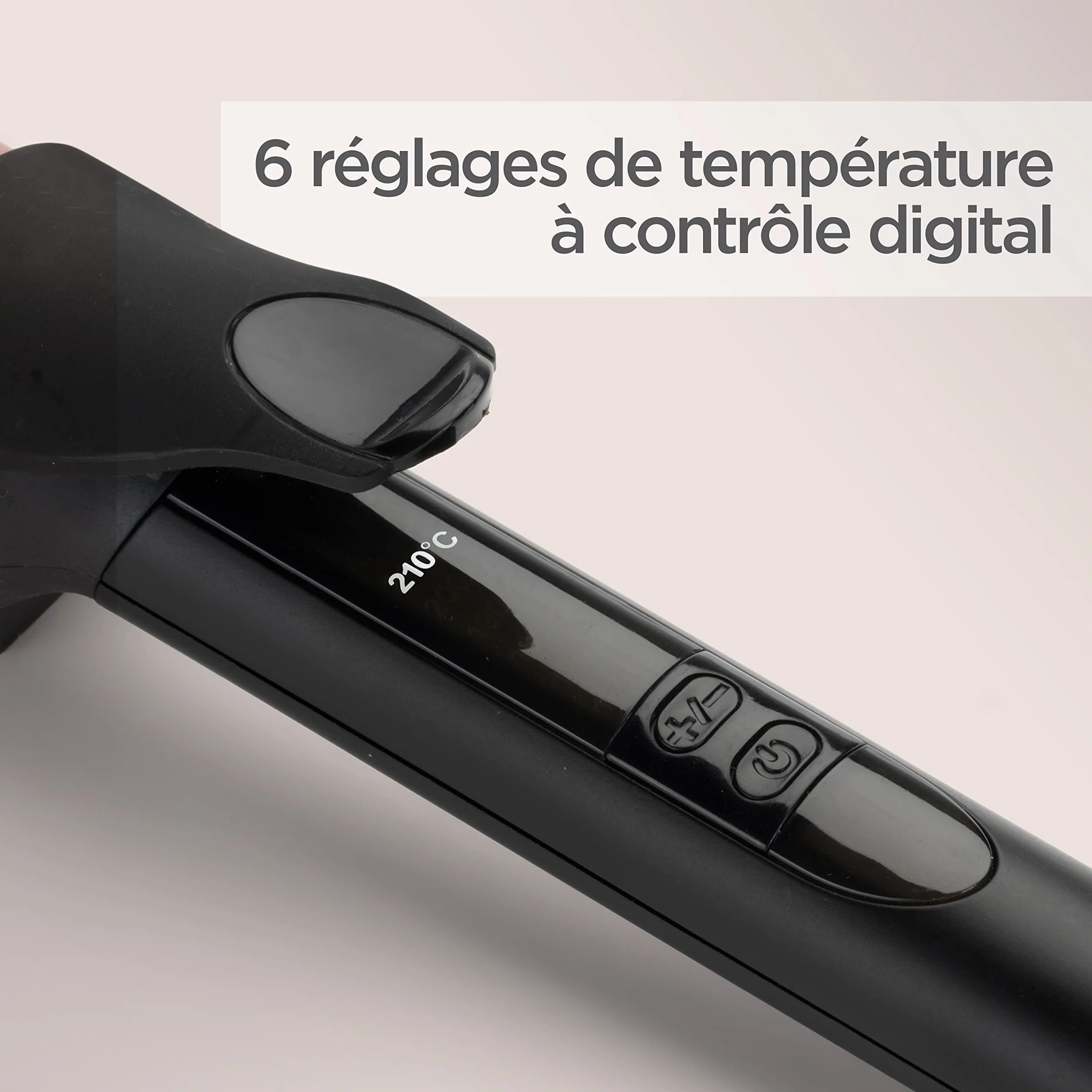 BaByliss - C453E - Boucleur 38 mm Curling Tong en Quartz Céramique