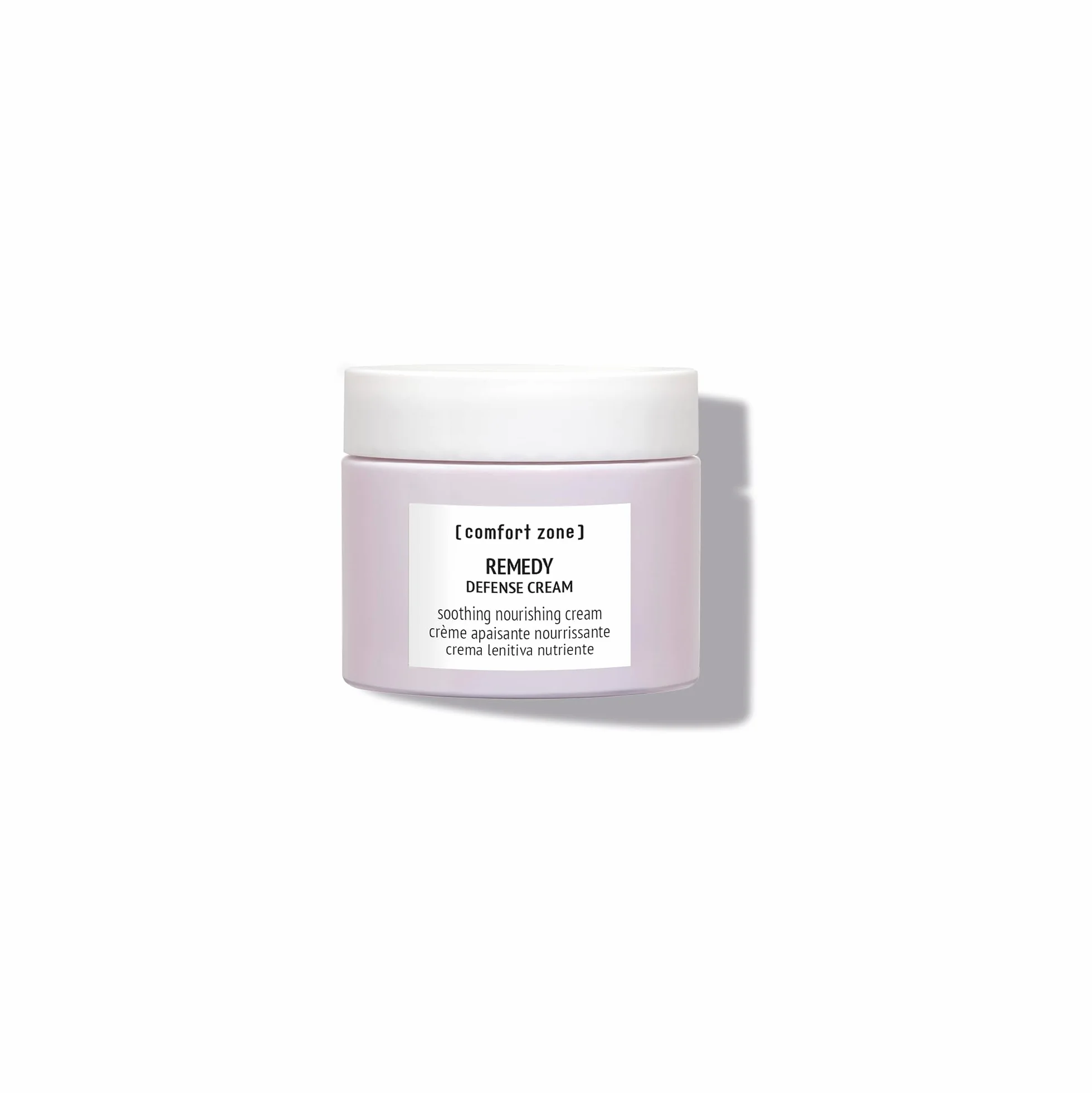 COMFORT ZONE Remedy Defense Cream 60 ml pour tous types de peau, avec format pratique, peau douce et soignée