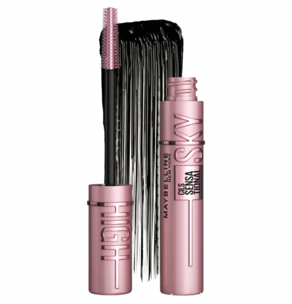 Maybelline New York Sky High Mascara Volume Intense et Longueur Illimitée Very Black 7,2 ml