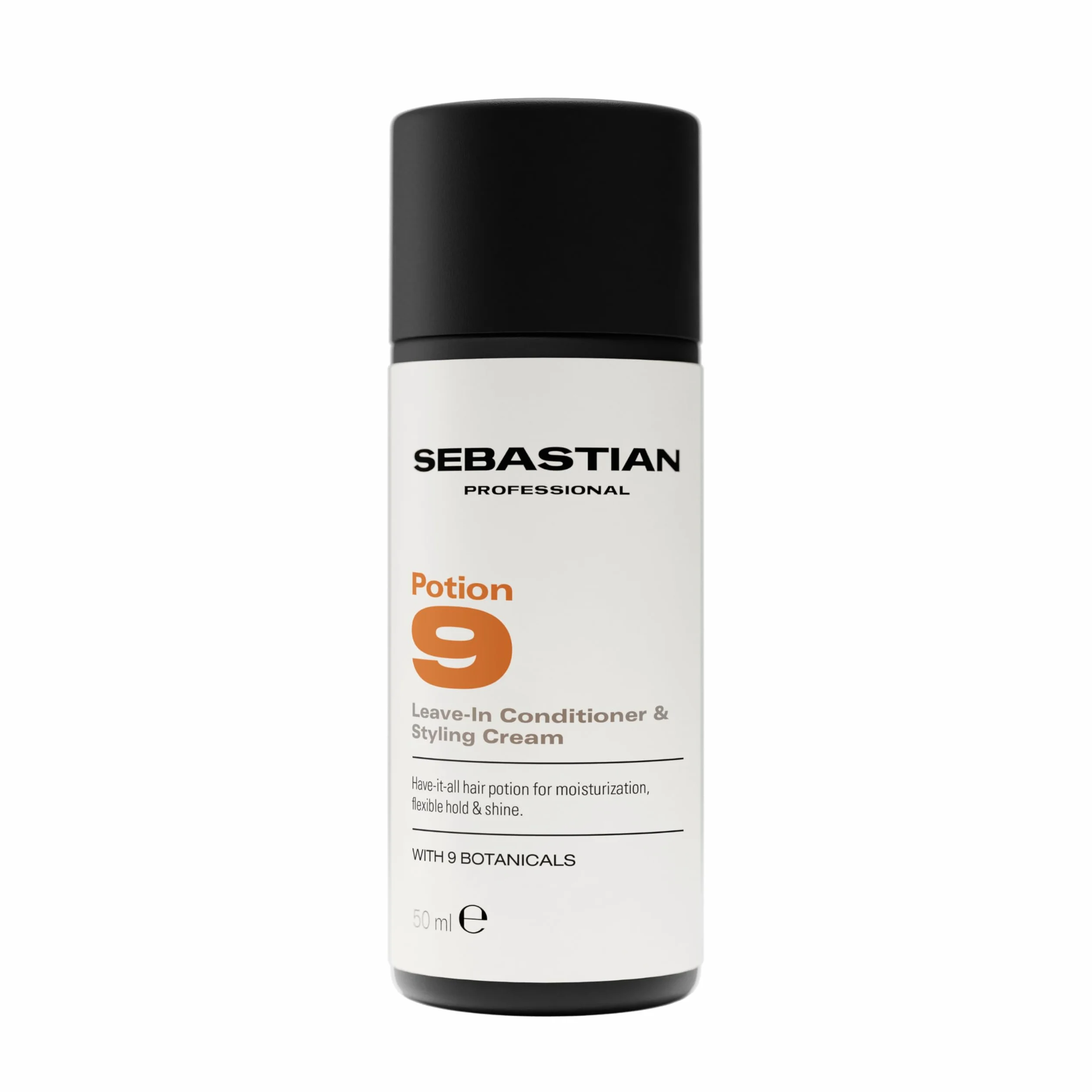 Sebastian Professional Potion 9 – Crème de soin coiffante sans rinçage professionnelle, nutrition et brillance instantanées